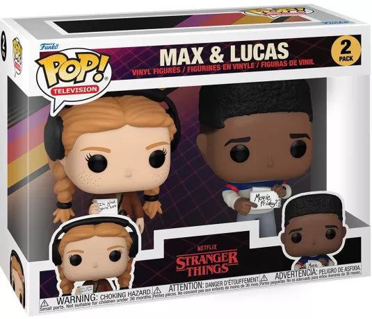 Funko Pop! 2-Pack: Stranger Things - Max & Lucas