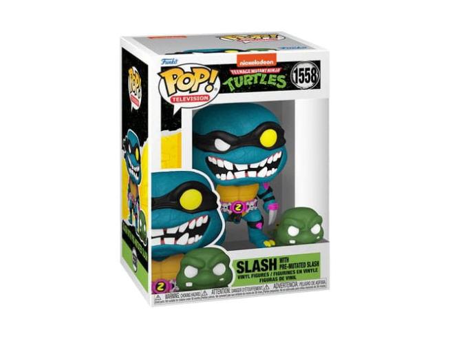 Funko Pop! TV: Teenage Mutant Ninja Turtles - Slash & Pre-mutated Slash