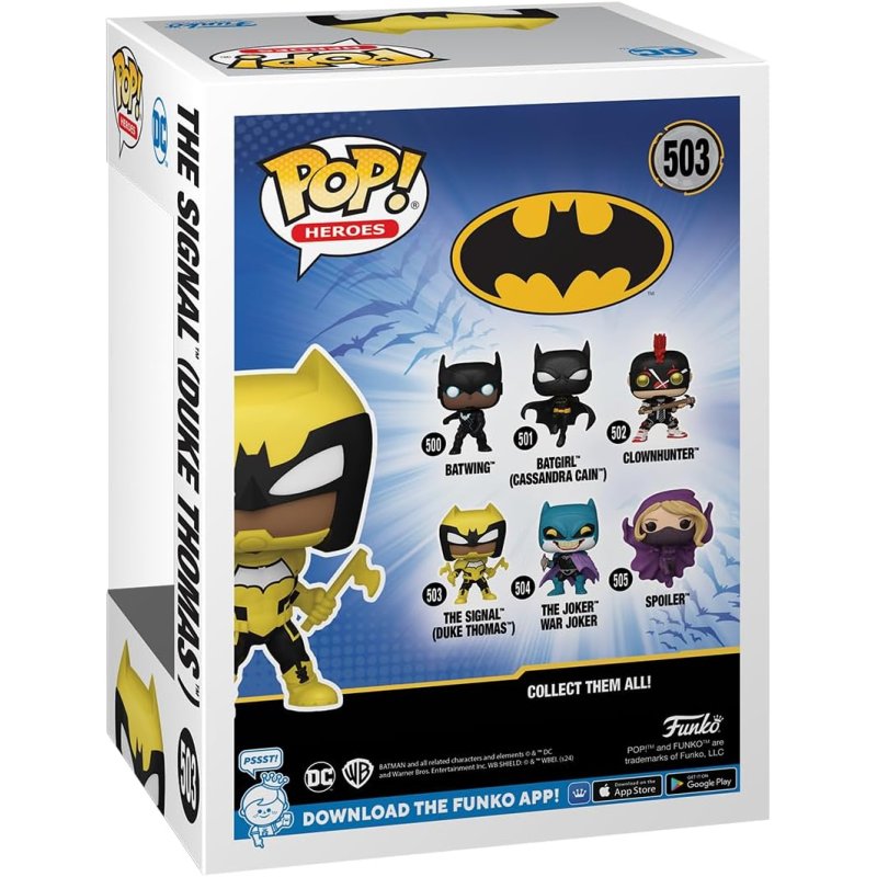 Funko Pop! Heroes: Batman: The Joker War Zone - The Signal (Duke Thomas)