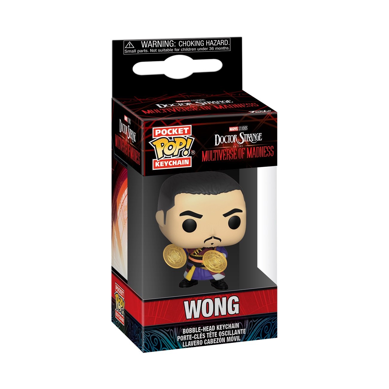 Funko Pocket Pop! Keychain: Doctor Strange in the Multiverse of Madness - Wong ENG Merchandising