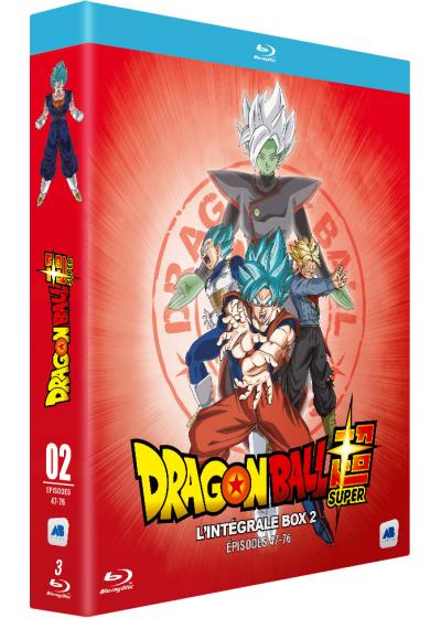 Dragon Ball Super - L'intégrale box 2 - Épisodes 47-76 [Blu-ray]