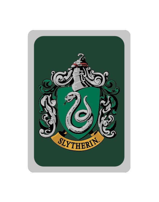 Harry Potter - Aimant métallique Blason de Serpentard