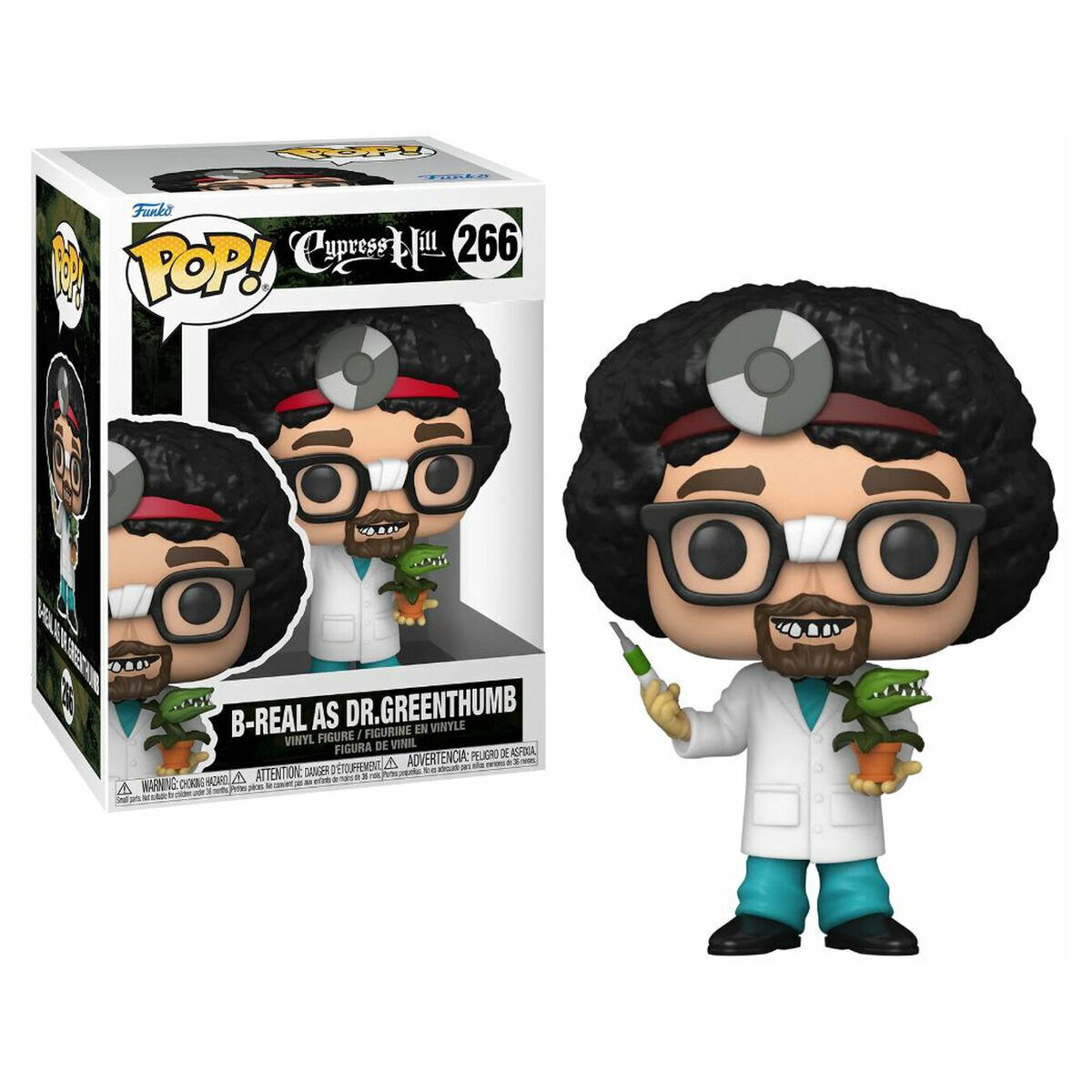 Funko Pop! Rocks: Cypress Hill - B Real (as Dr. Greenthumb) ENG Merchandising