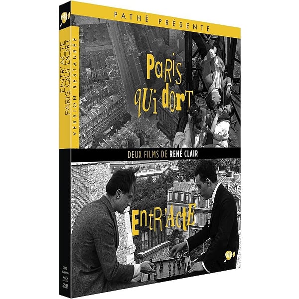 Deux films de René Clair : Entr'acte + Paris qui dort [Blu-ray]