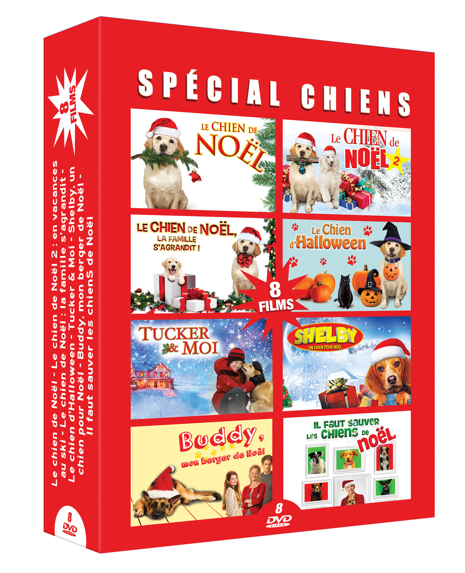 Spécial Chien - Coffret 8 Films [DVD]