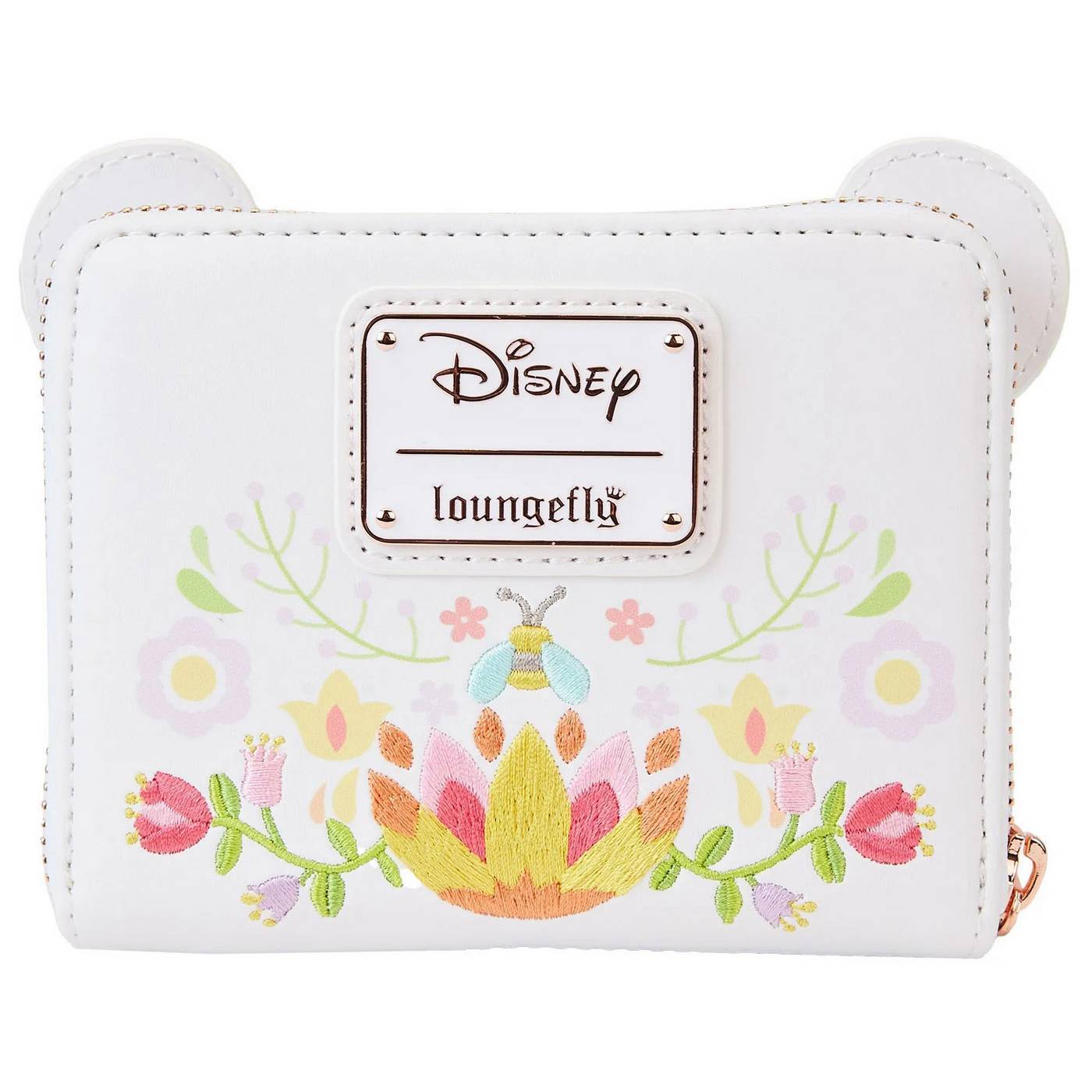 Loungefly: Disney - Winnie the Pooh Cosplay Folk Floral Zip Around Wallet