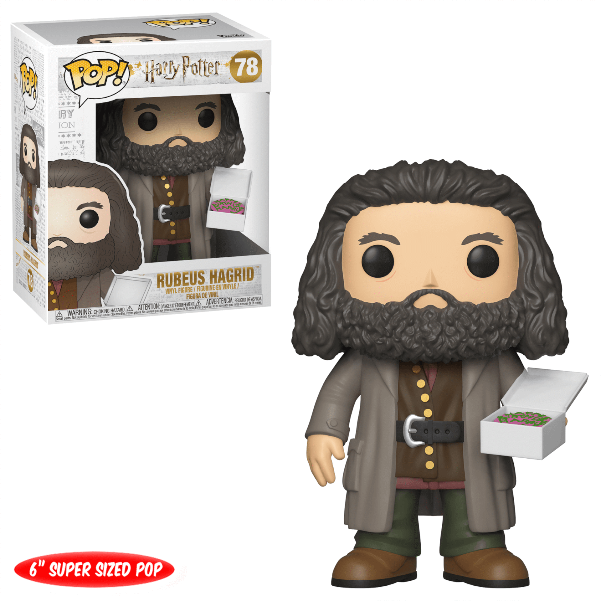 Funko Pop! Harry Potter Rubeus Hagrid (with Cake) 6" ENG Merchandising