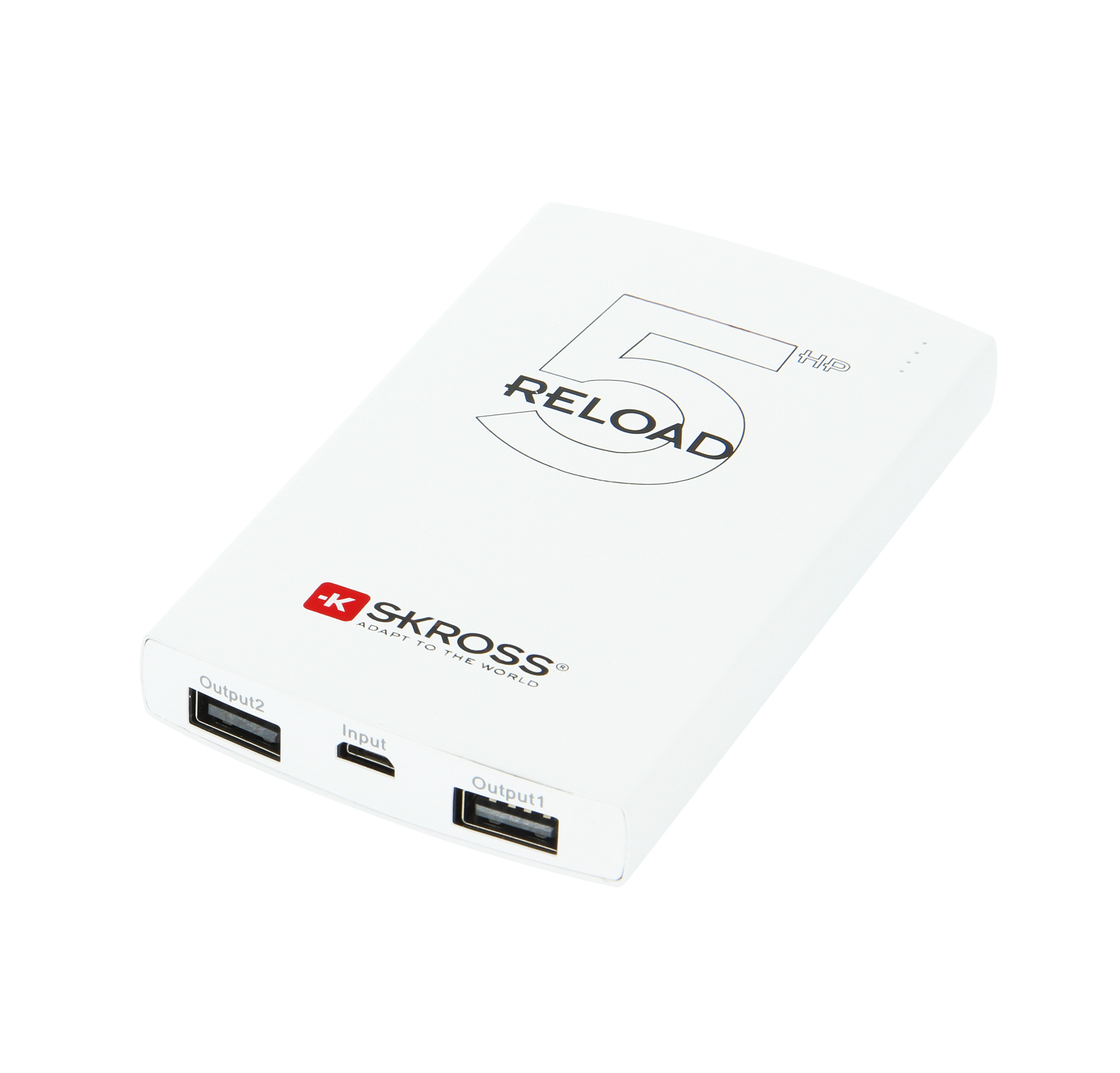 Skross Reload 5 Power Bank 5000mAh Blanc