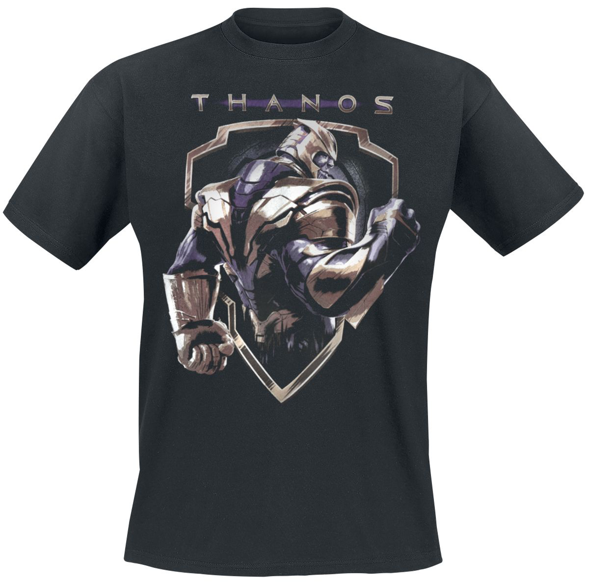 Marvel - Avengers Endgame Thanos Black T-Shirt S