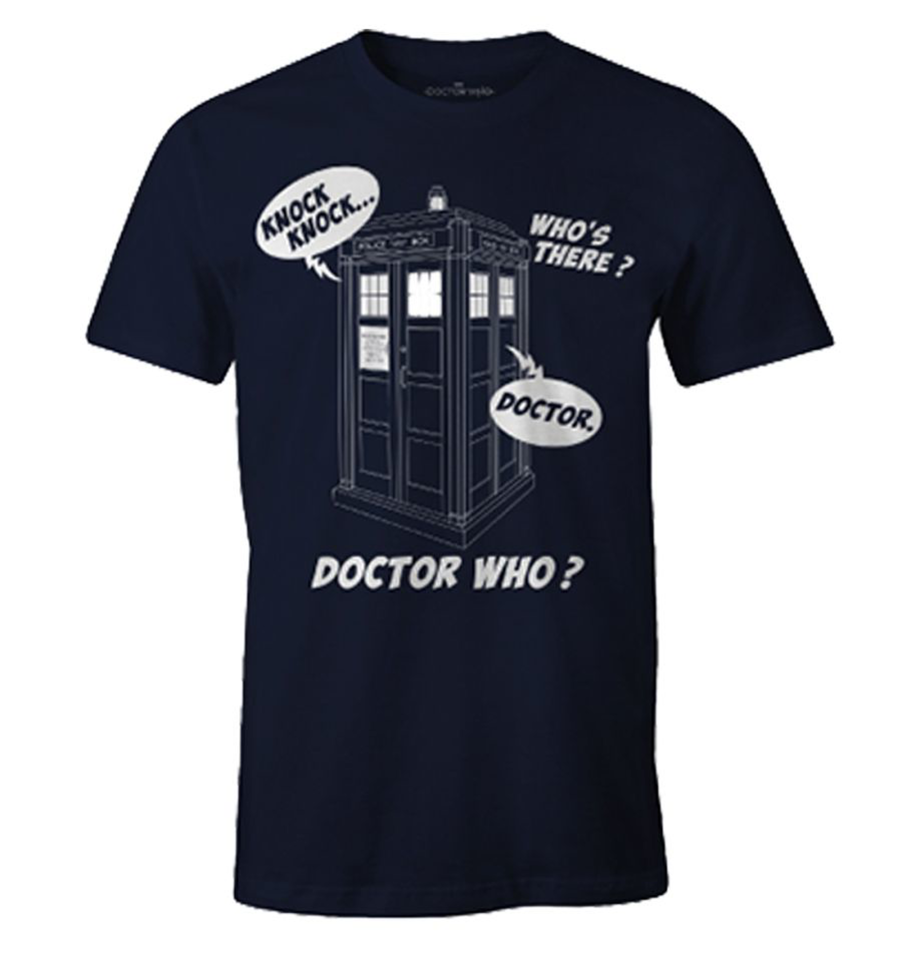 Doctor Who? Navy Blue T-Shirt S