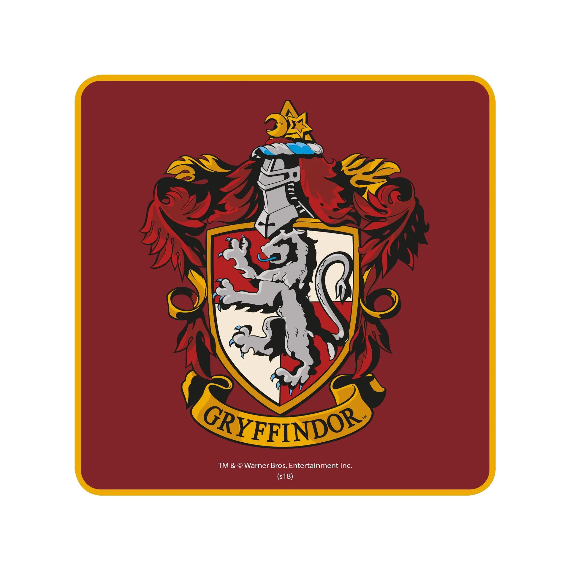 Harry Potter - Dessous de verre Blason de Gryffondor