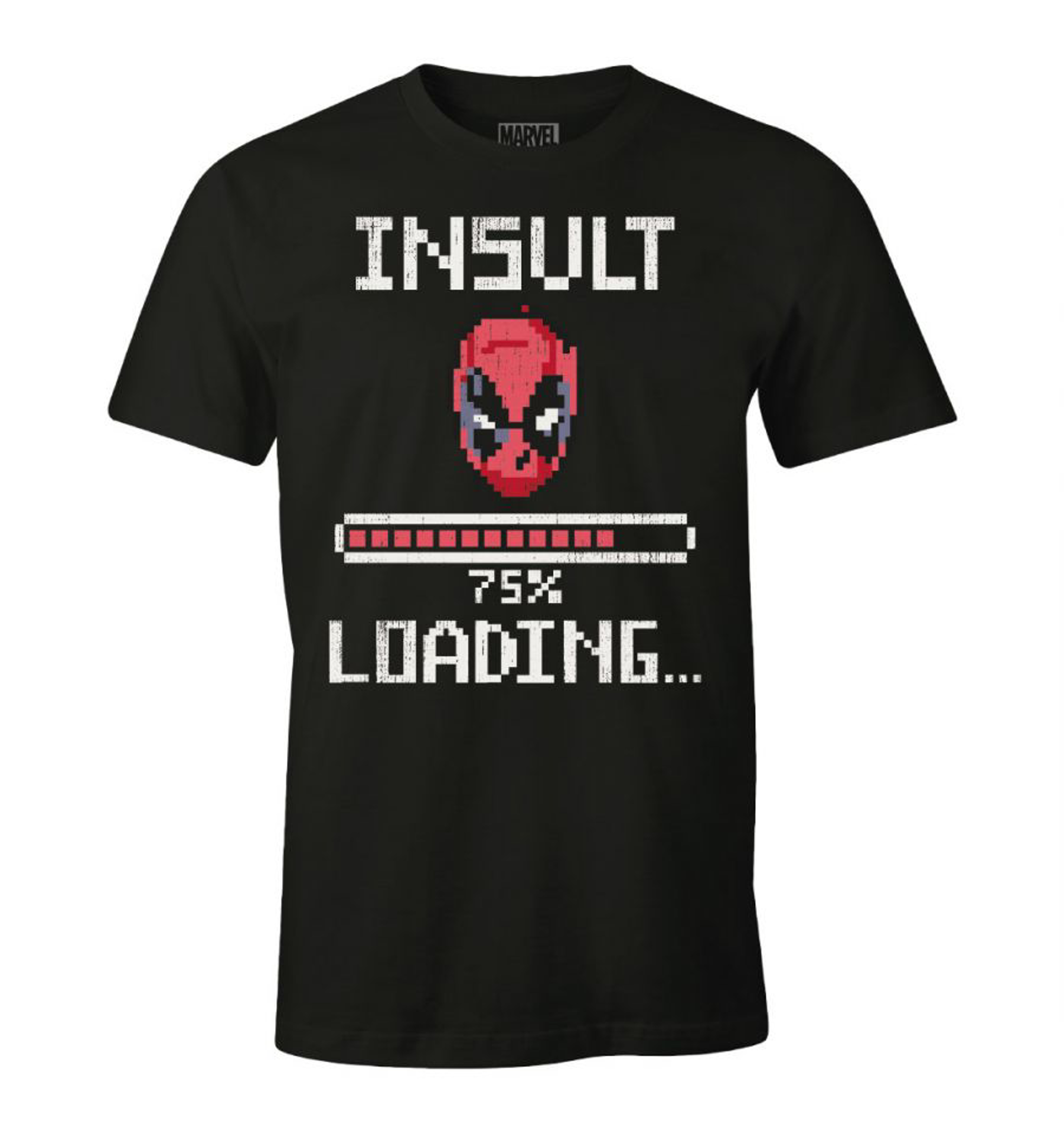 Marvel - Deadpool Insult Loading Black T-Shirt S