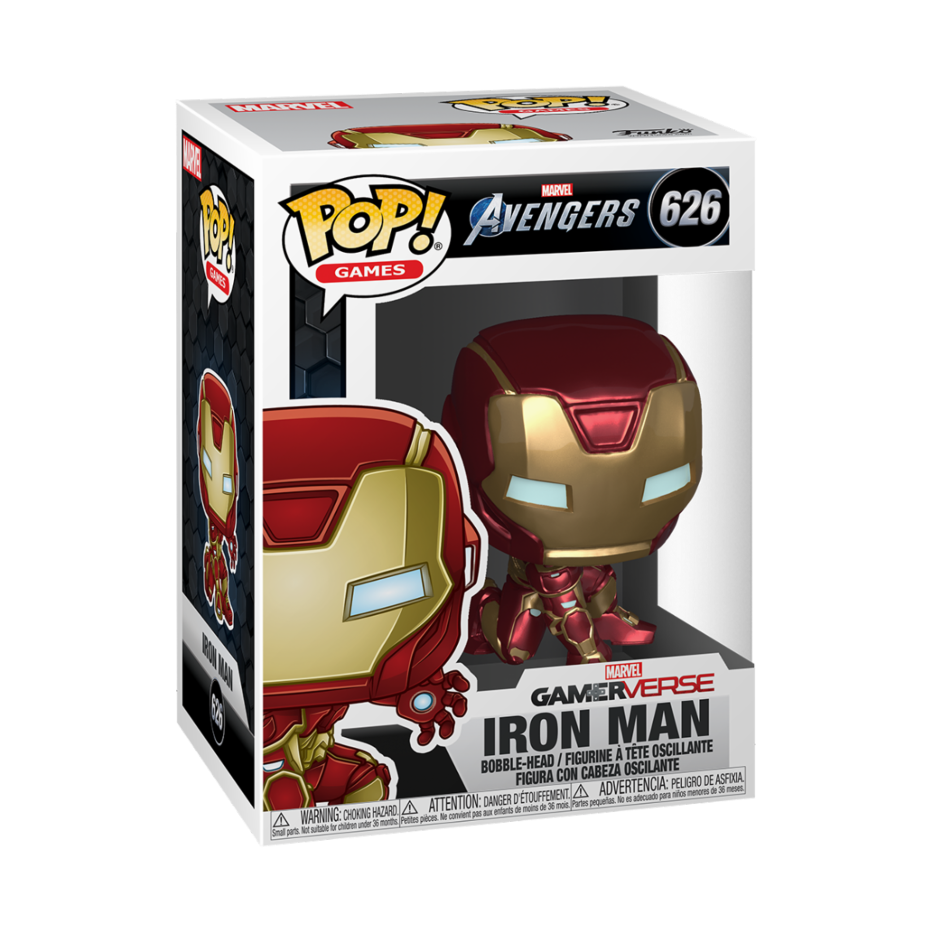 Funko Pop! Marvel: Avengers Game - Iron Man (Stark Tech Suit) ENG Merchandising