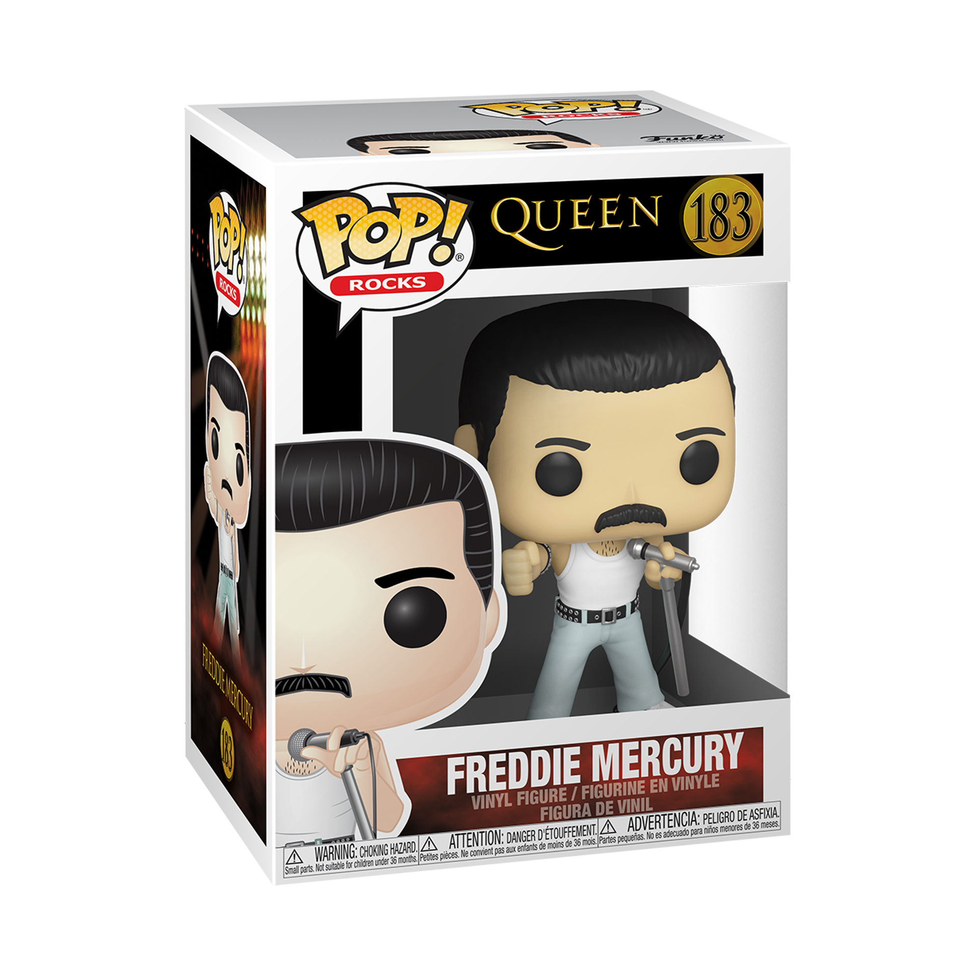 Funko Pop! Rocks: Queen - Freddie Mercury (Radio Gaga 1985)