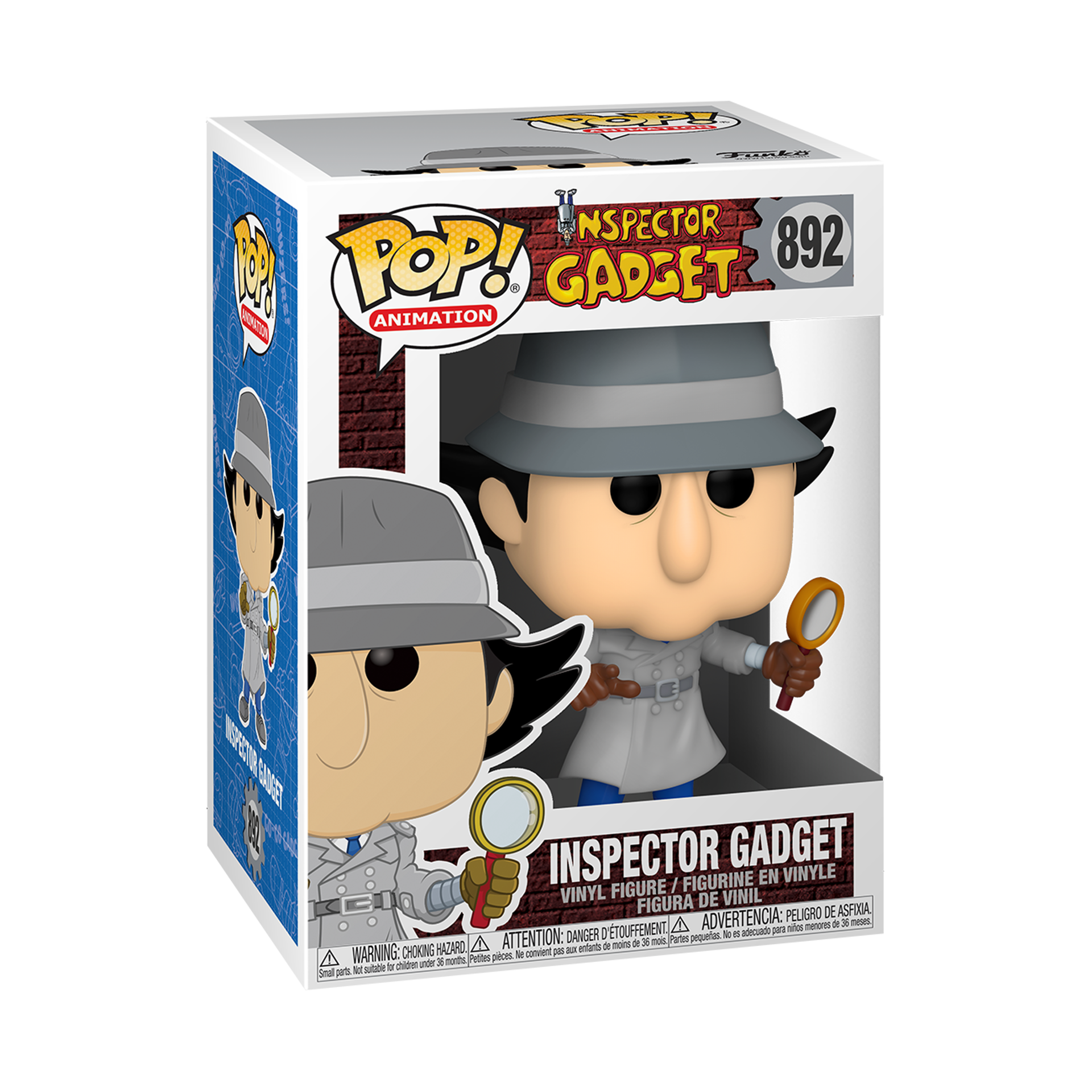 Funko Pop! Animation: Inspector Gadget - Inspector Gadget with Chase ENG Merchandising