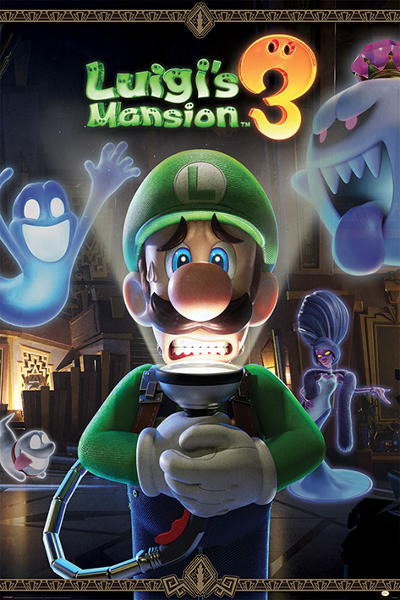 Luigi's Mansion 3 Maxi Poster