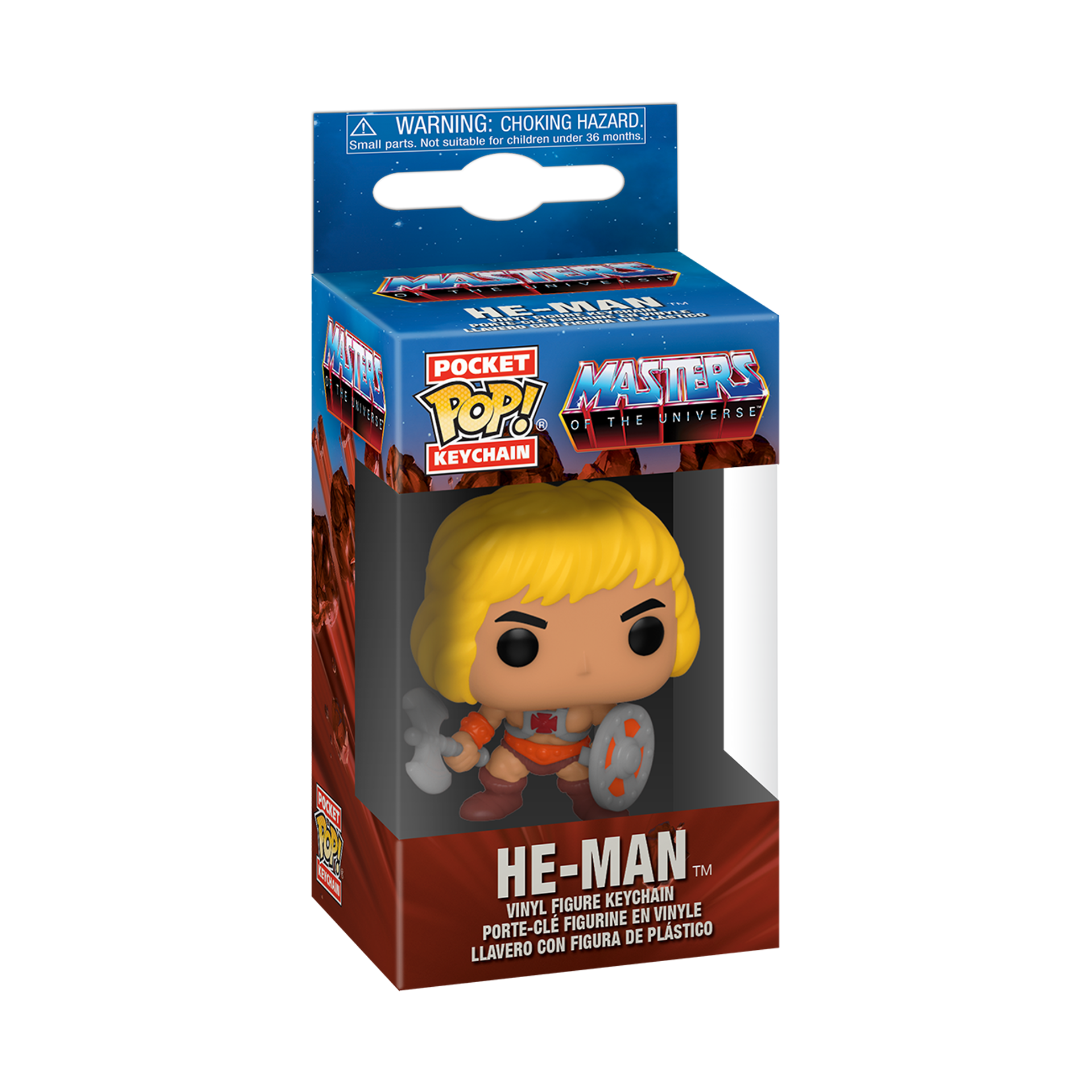 Funko Pocket Pop! Keychain: Masters of the Universe - He-Man ENG Merchandising