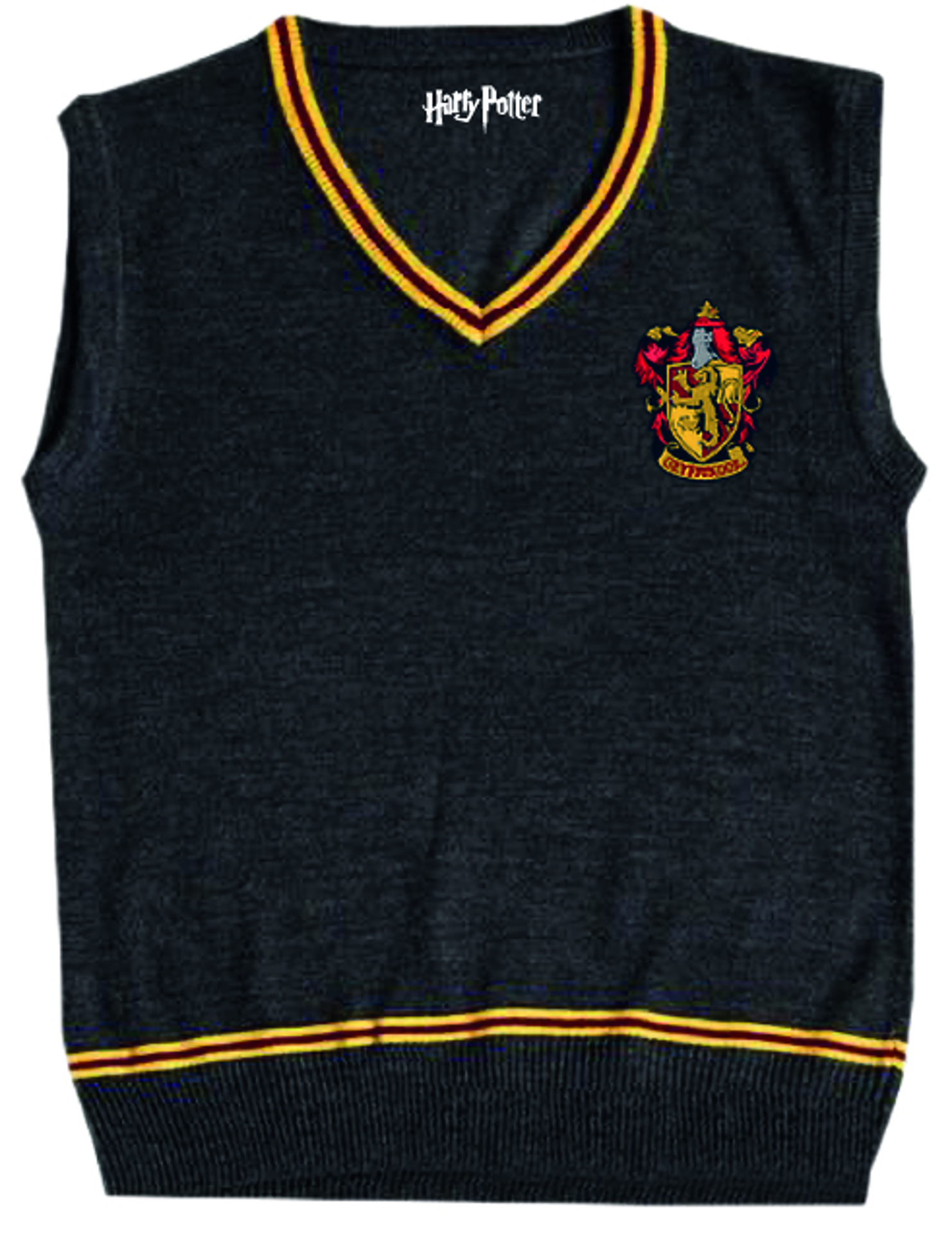 Harry Potter - Pull Bordeaux sans Manches Hommes Gryffondor - M