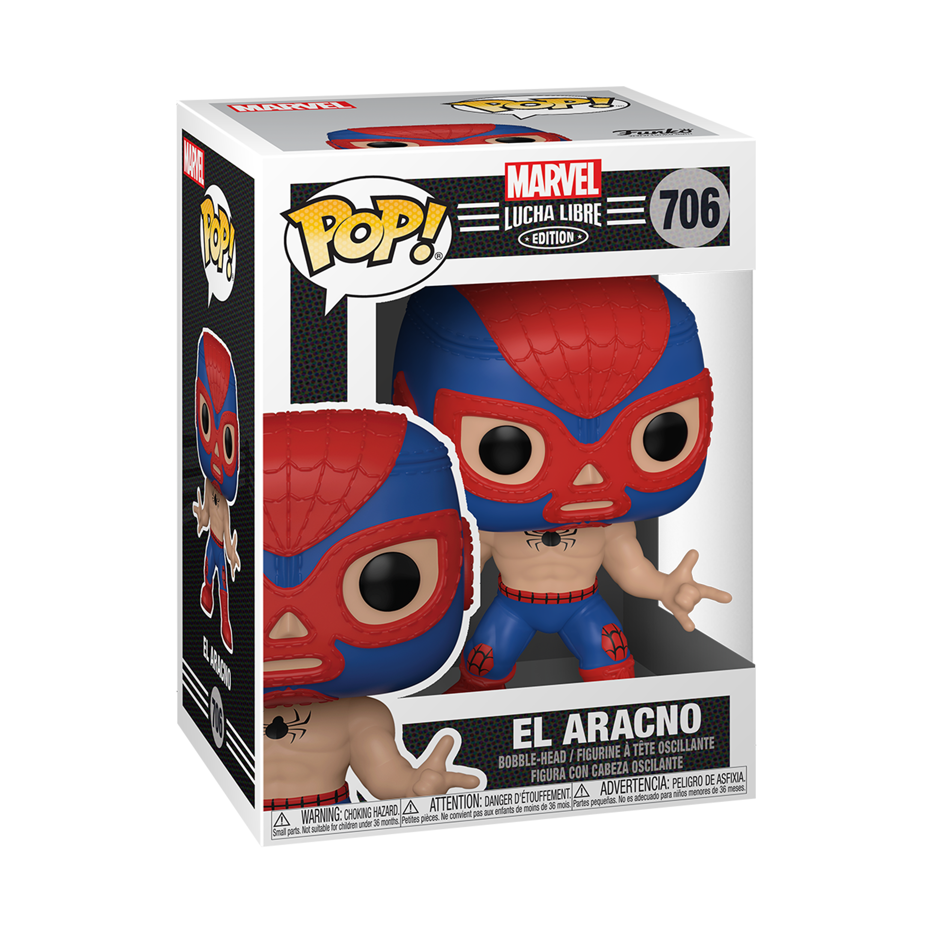 Funko Pop! Marvel: Lucha Libre Edition - El Aracno ENG Merchandising
