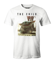 The Mandalorian - Logo The Child White T-Shirt XXL