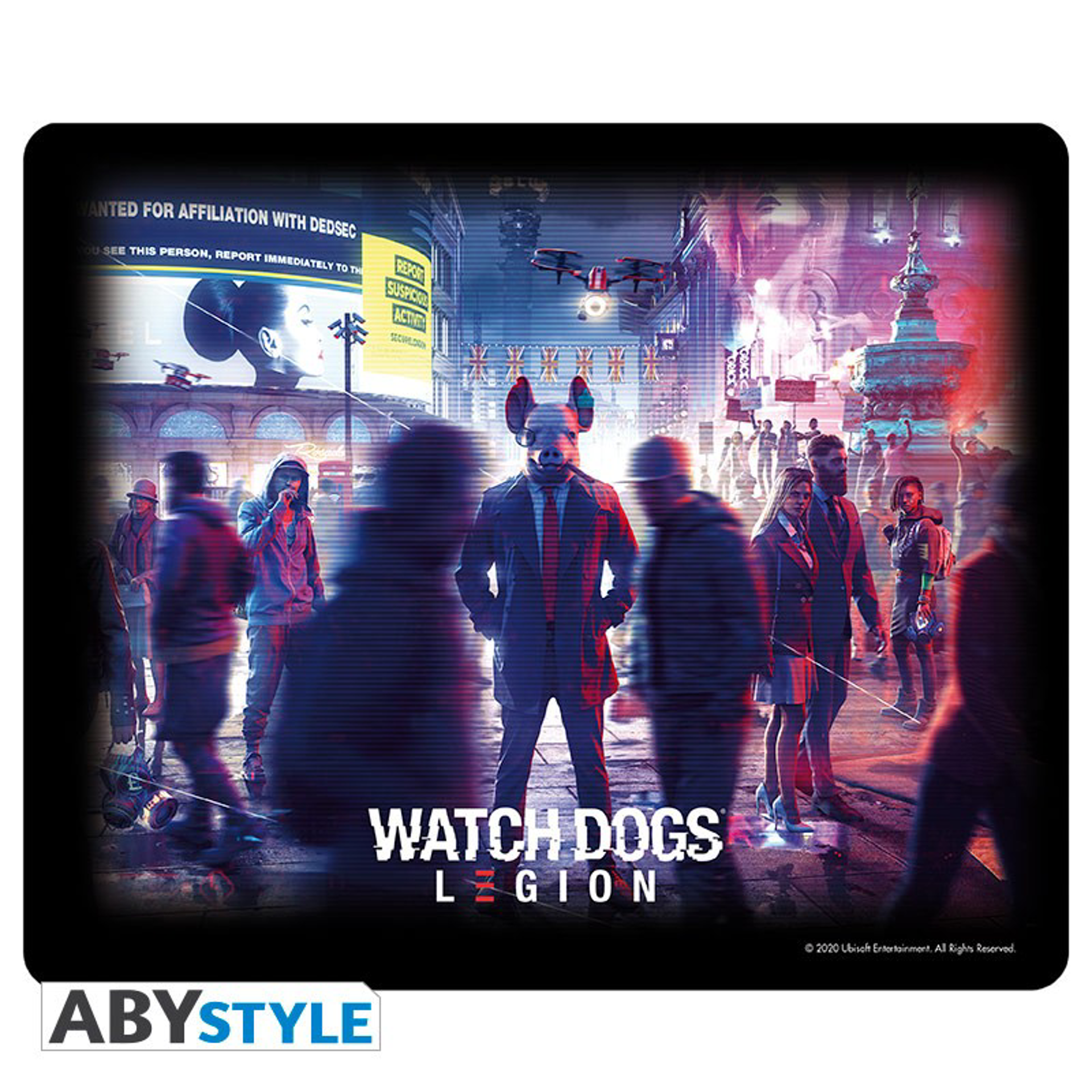 Watch Dogs Legion - Tapis de souris Legion Groupe