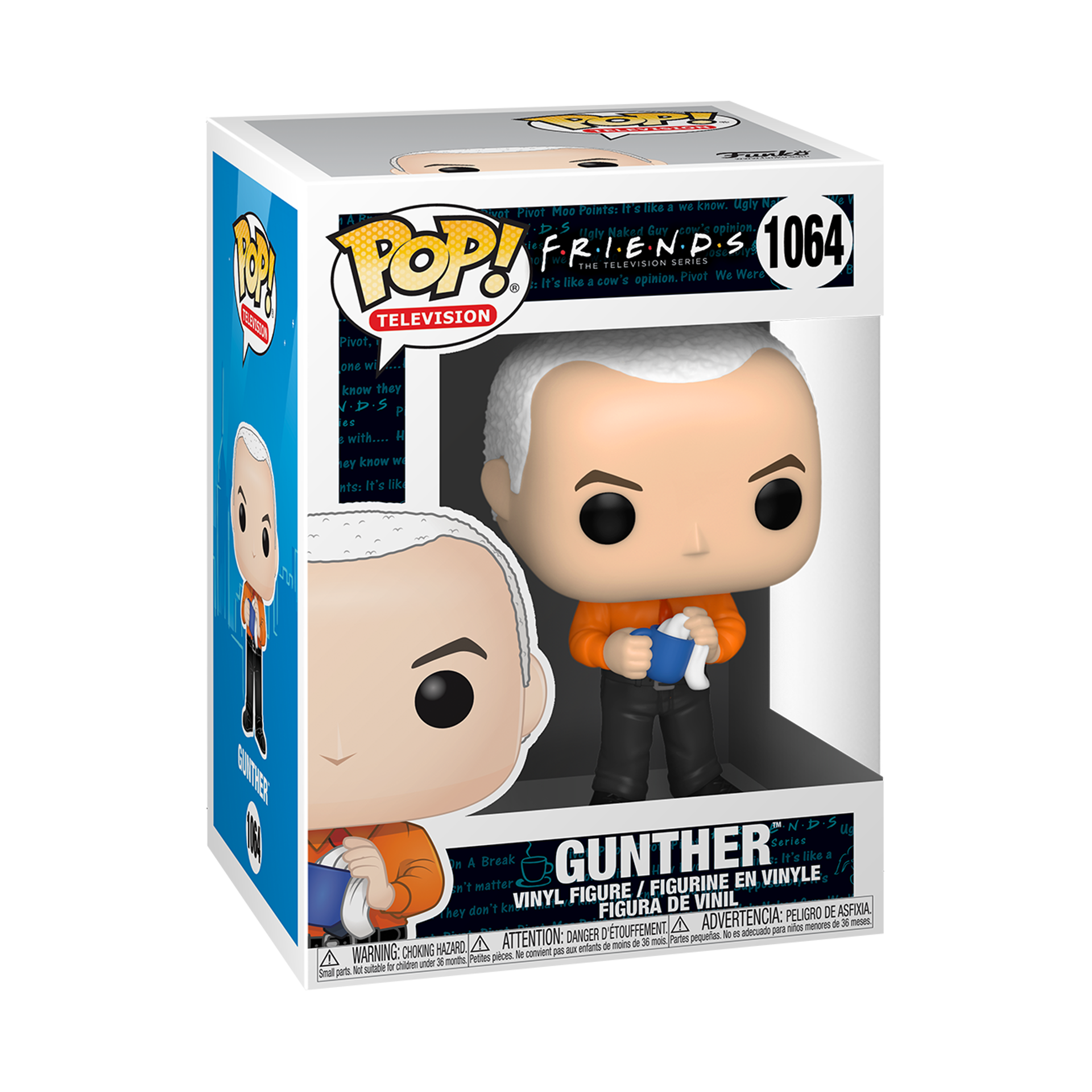 Funko Pop! TV: Friends - Gunther (with Chase) ENG Merchandising