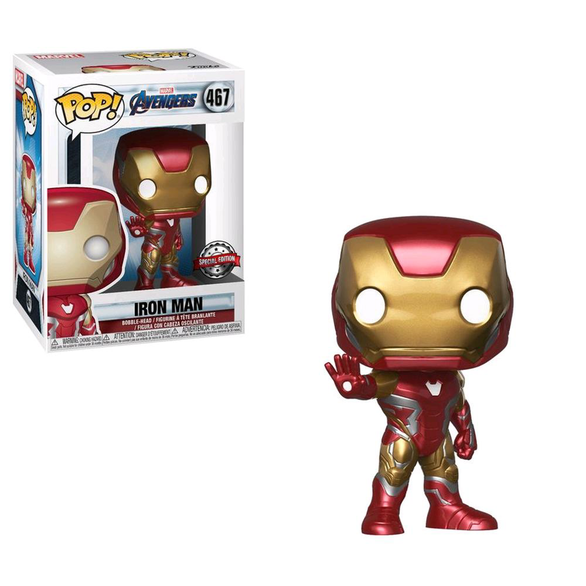 Funko Pop! Marvel: Avengers - Iron Man - US Exclusive ENG Merchandising