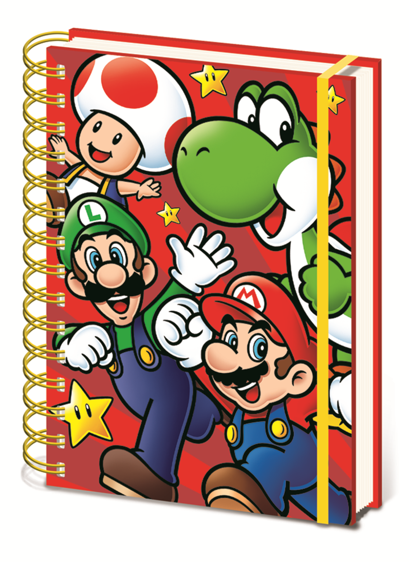 Super Mario - Carnet A5 Wiro "Run"