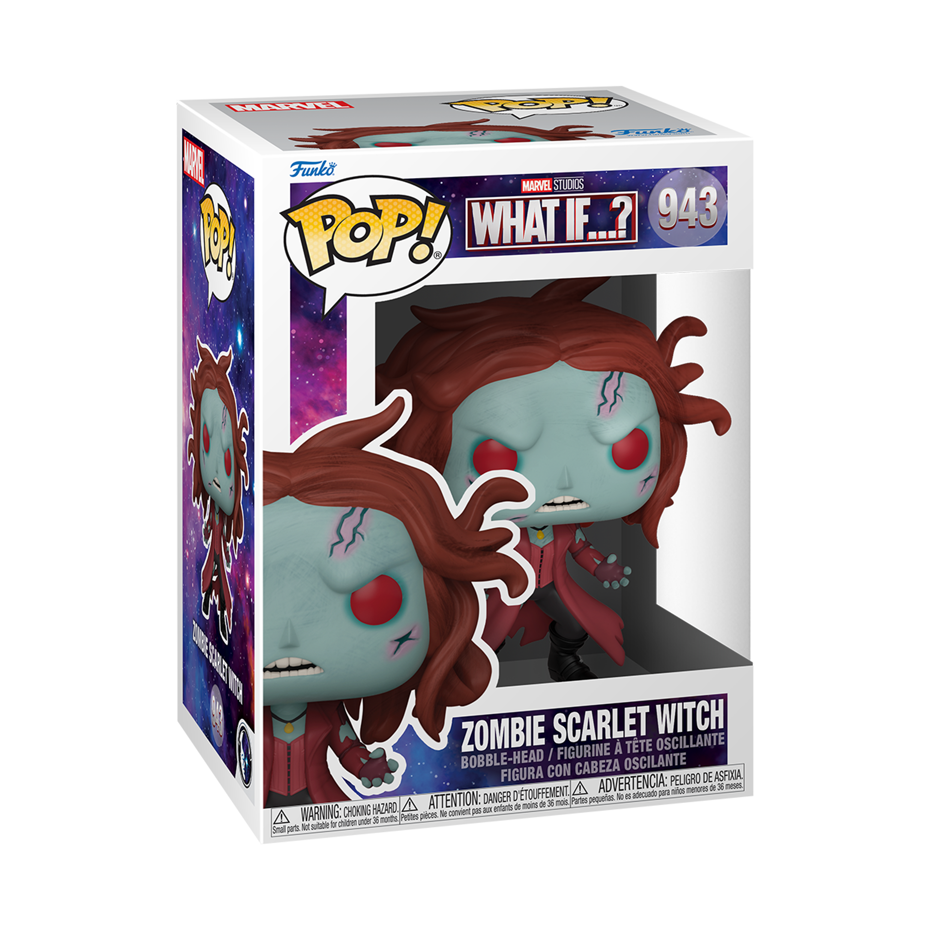 Funko Pop! Marvel: What If...? - Zombie Scarlet Witch ENG Merchandising