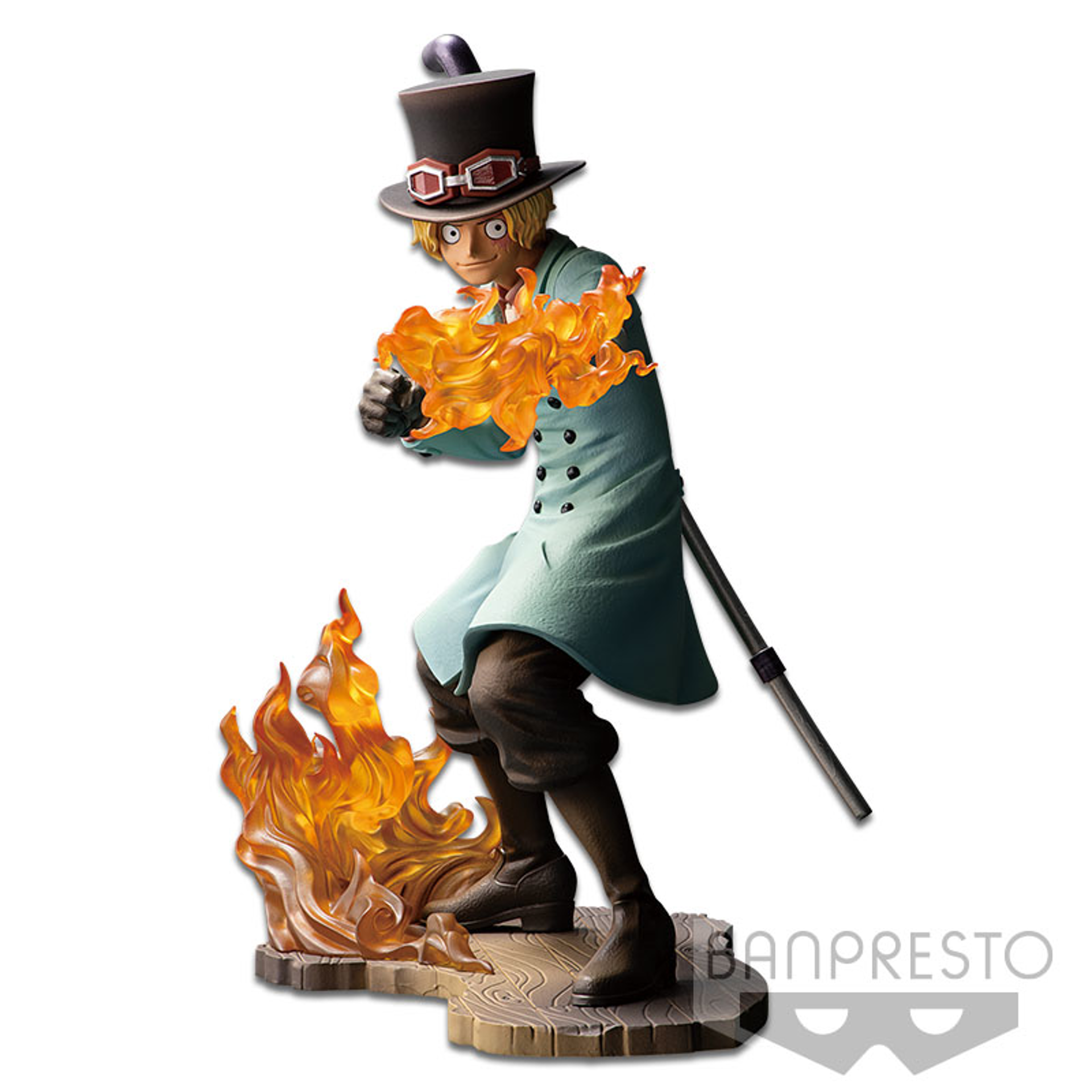 One Piece - Stampede Movie Brotherhood III Sabo Figure 14cm - Reproduction