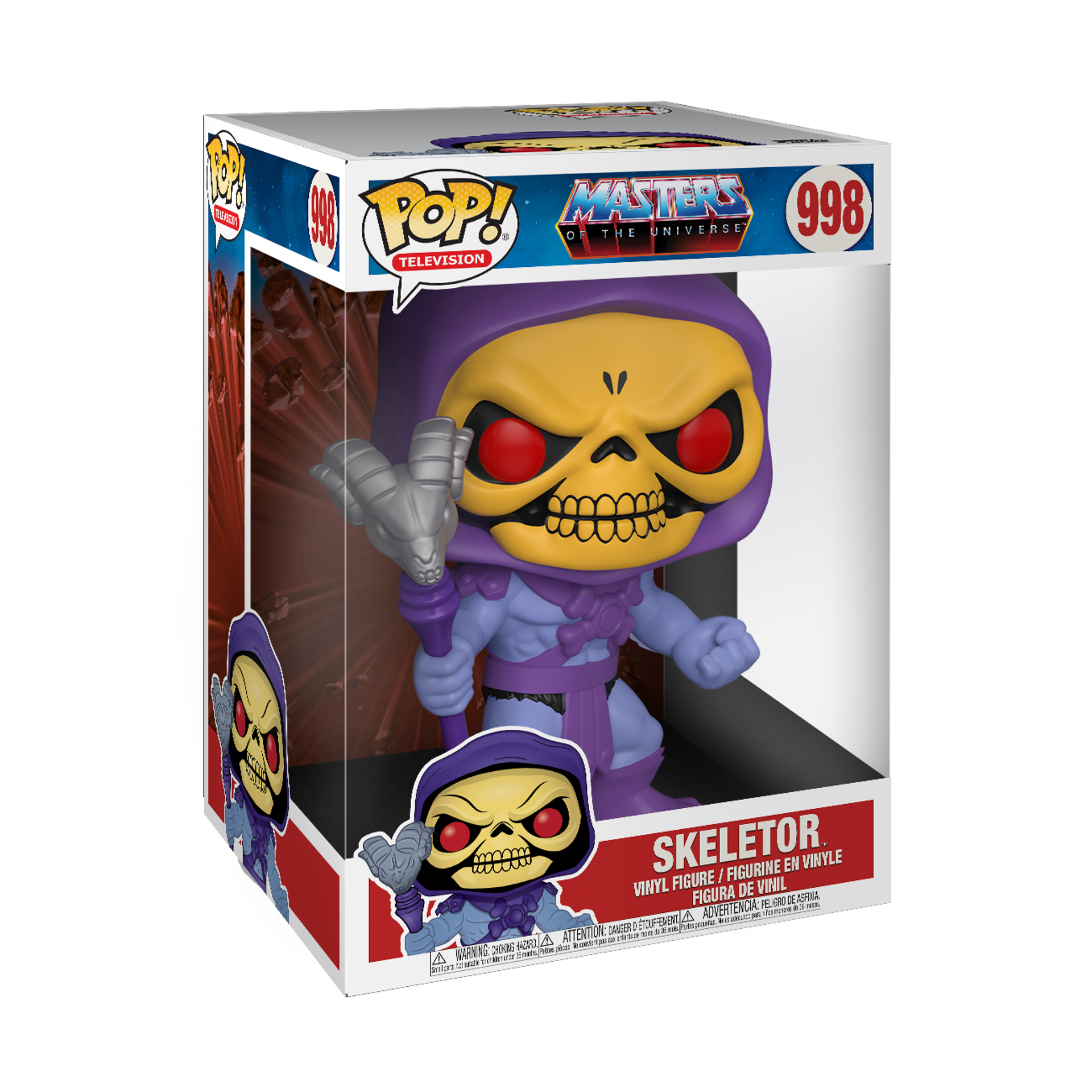 Funko Pop! Jumbo: Masters of the Universe - Skeletor 10" Super Sized Pop! ENG Merchandising