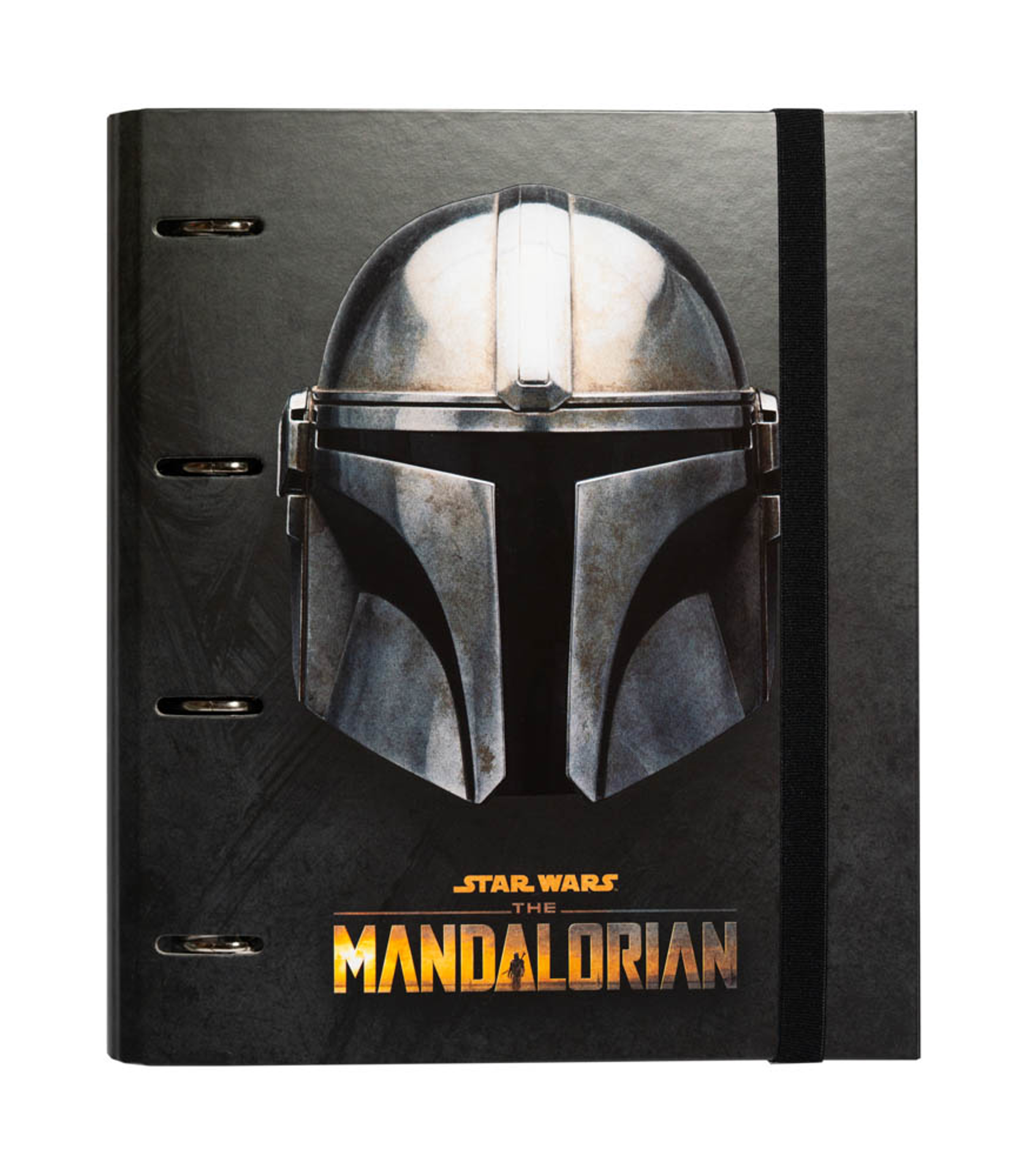 Star Wars: The Mandalorian - Classeur Premium à 4 anneaux avec élastique