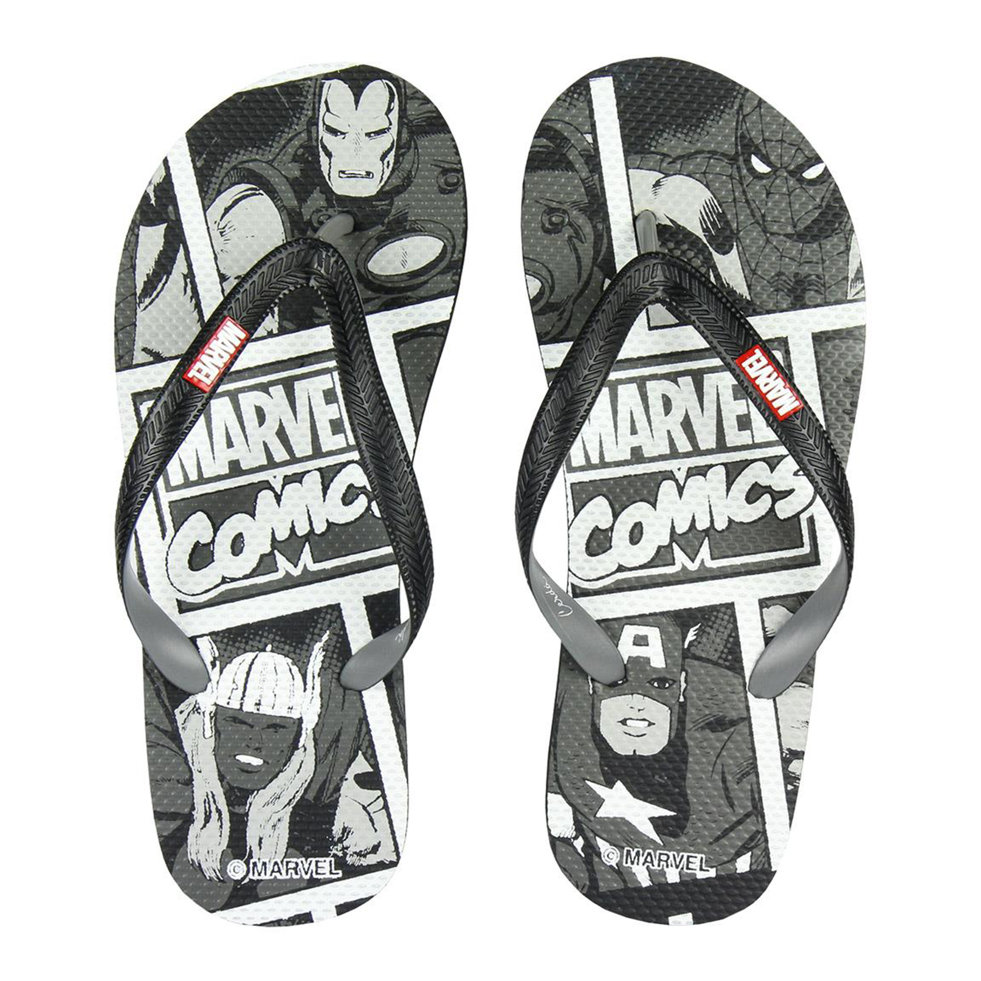 Marvel - Sandales de plage premium Avengers - Pointure 42