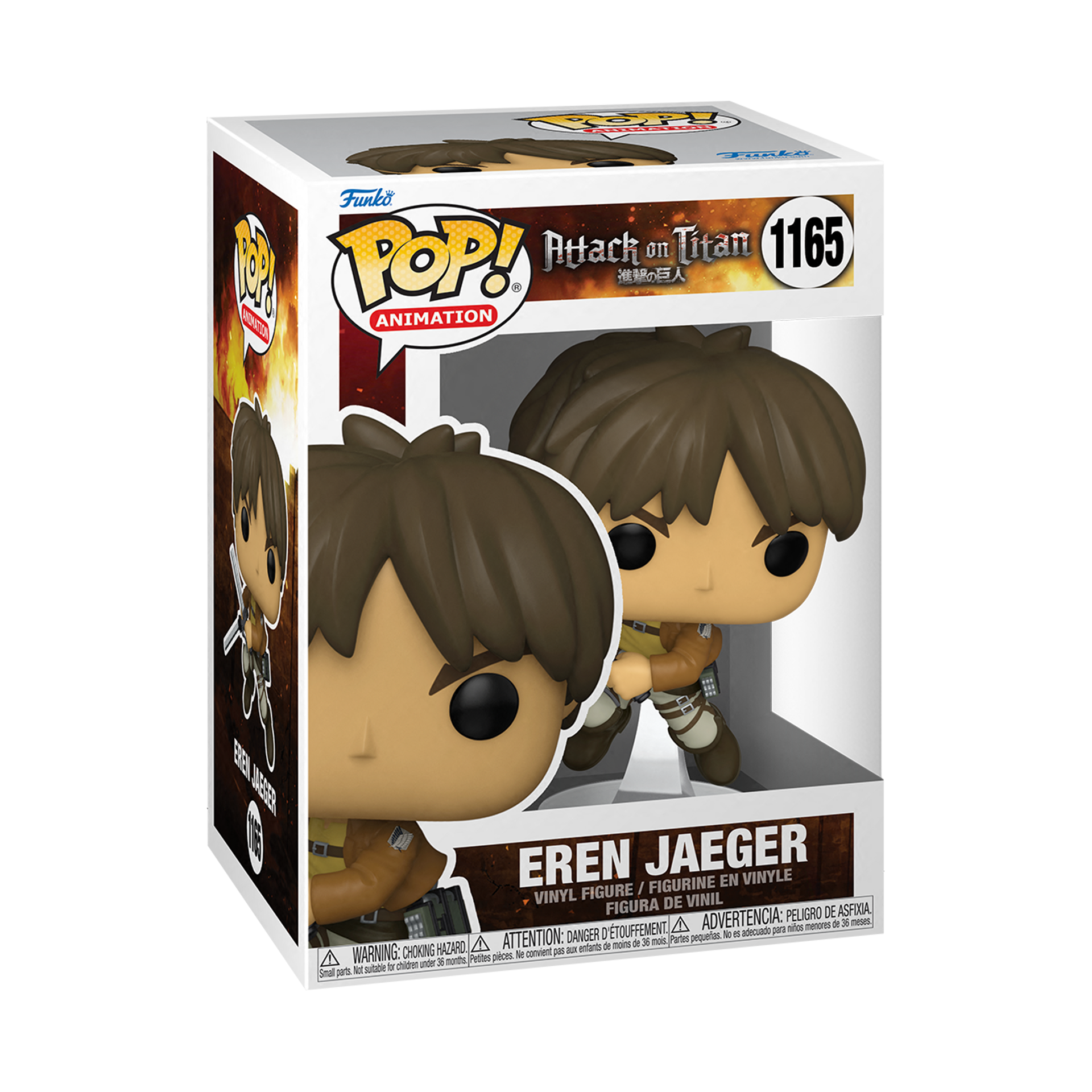 Funko Pop! Animation: Attack on Titan - Eren Jaeger ENG Merchandising