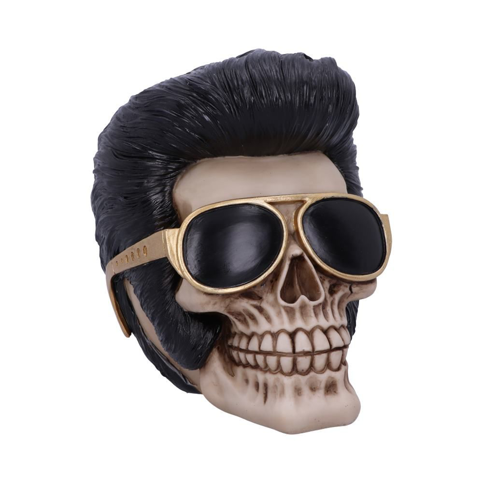 Uh Huh - Figurine de crâne Elvis "The King" 17cm