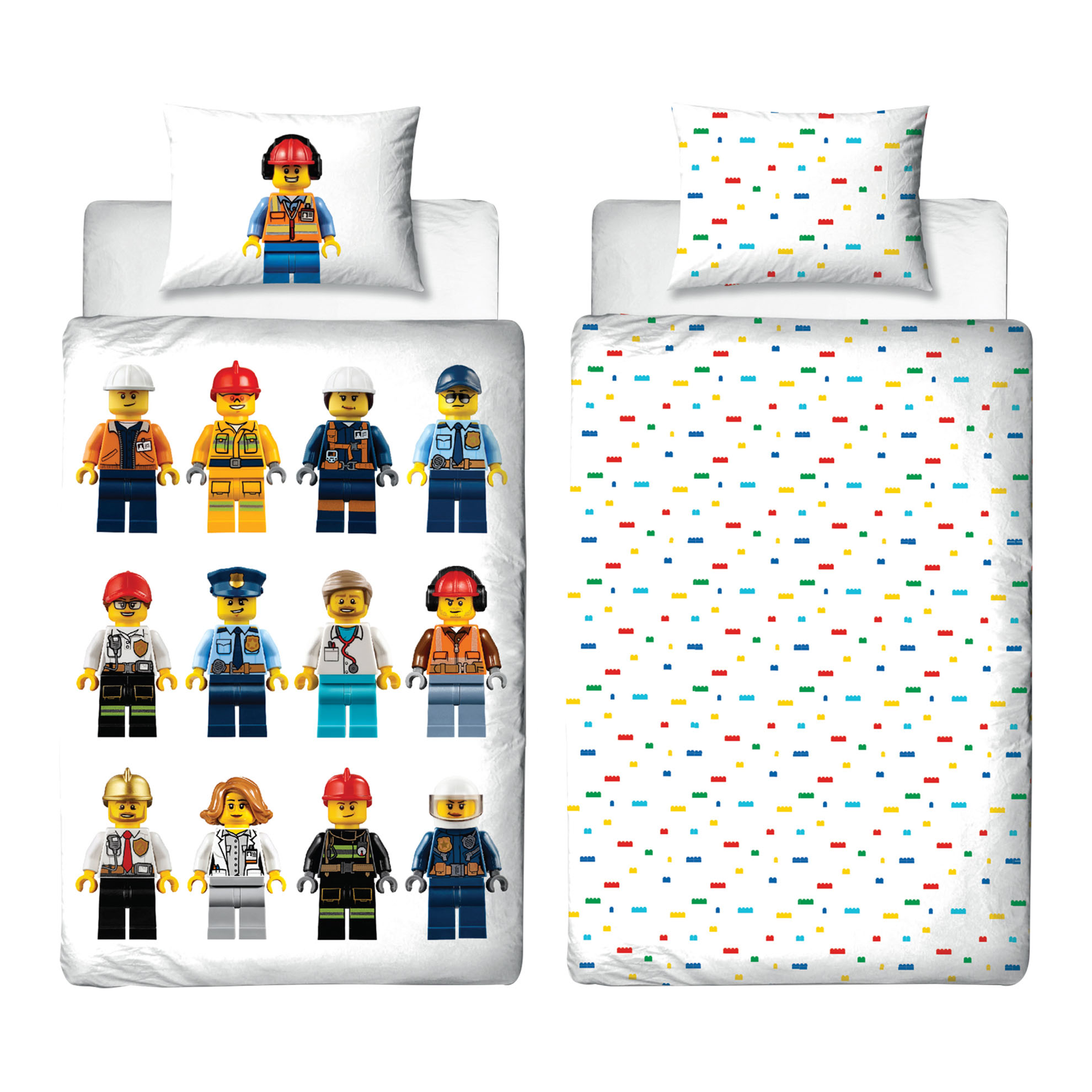 LEGO - Drap-housse "Hello"