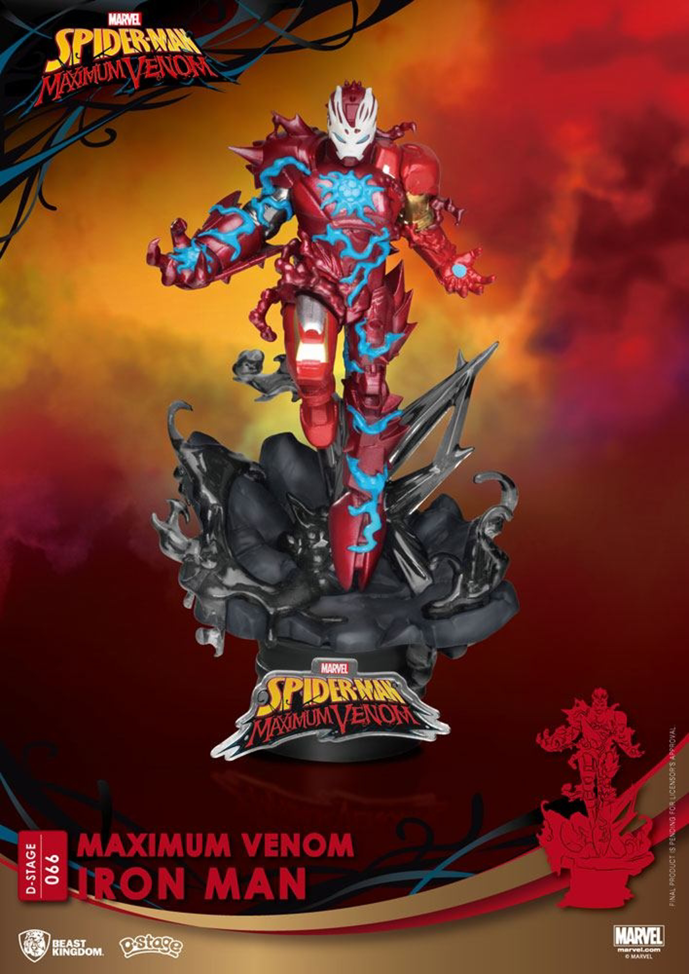 Marvel - Diorama-066 - Maximum Venom Iron Man