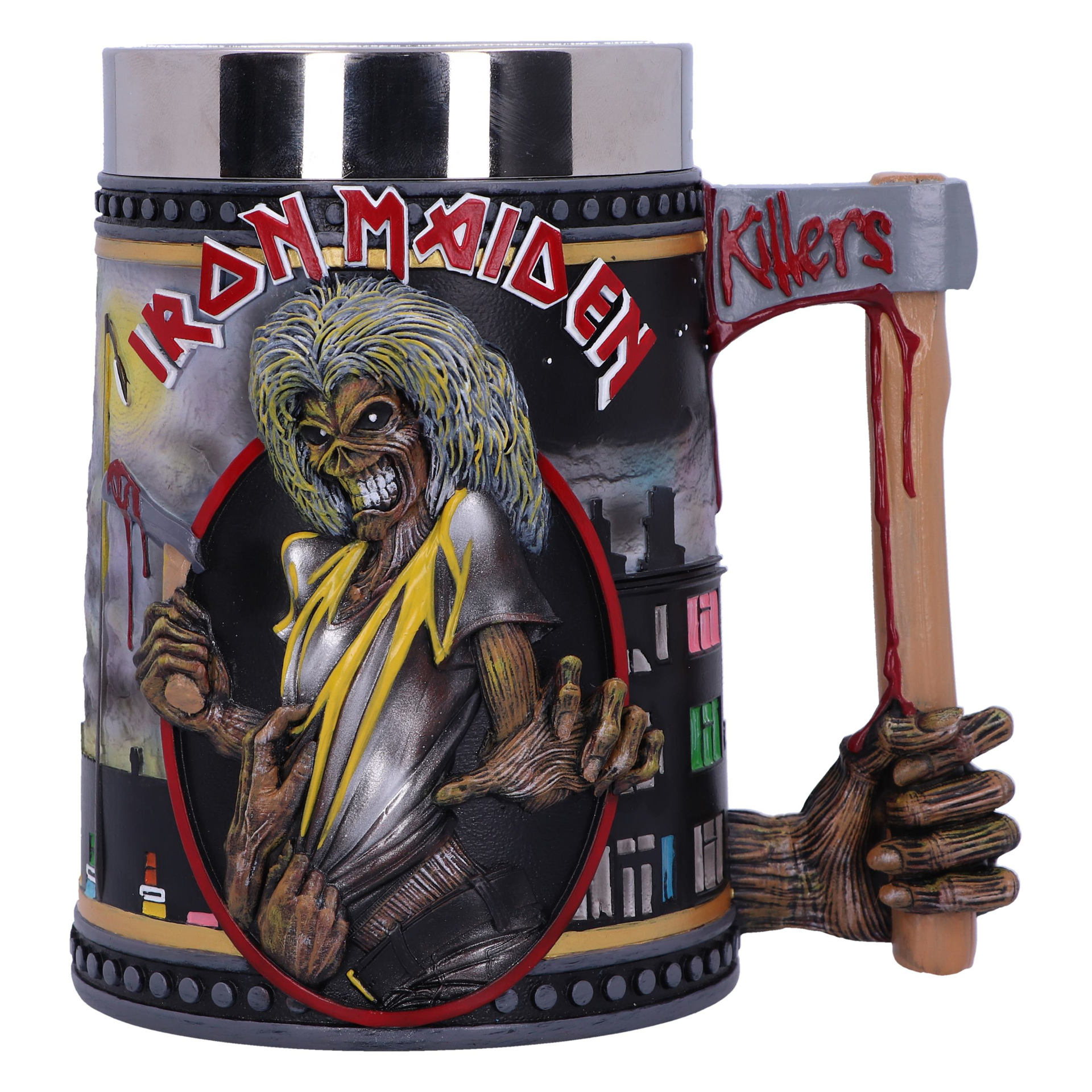 Iron Maiden - Chope Eddie de l'album "The Killers" 15.5cm