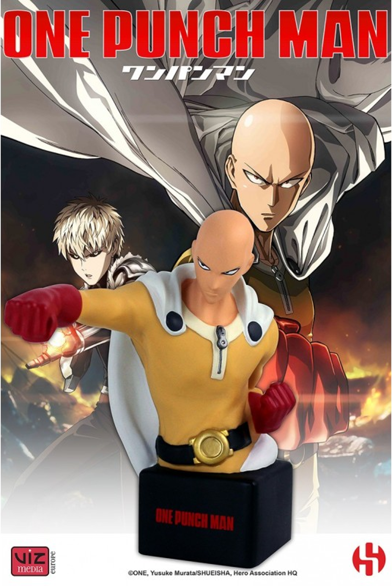 One Punch Man - Buste de Saitama (Sérieux) 20cm