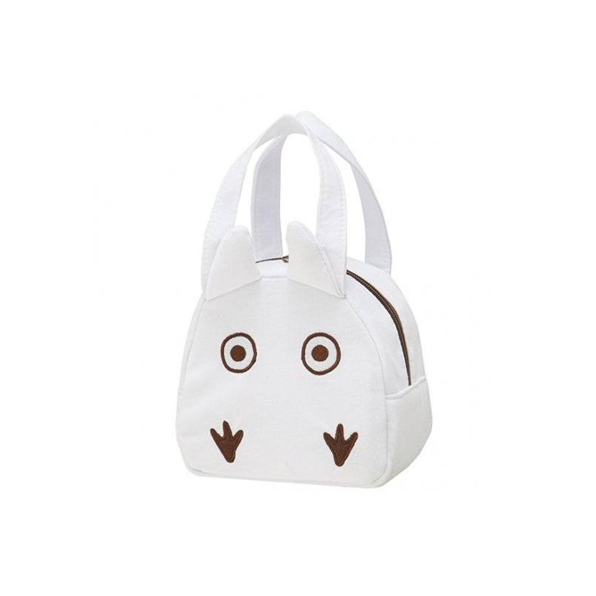 Mon Voisin Totoro - Sac à Lunch Totoro Blanc Tissu