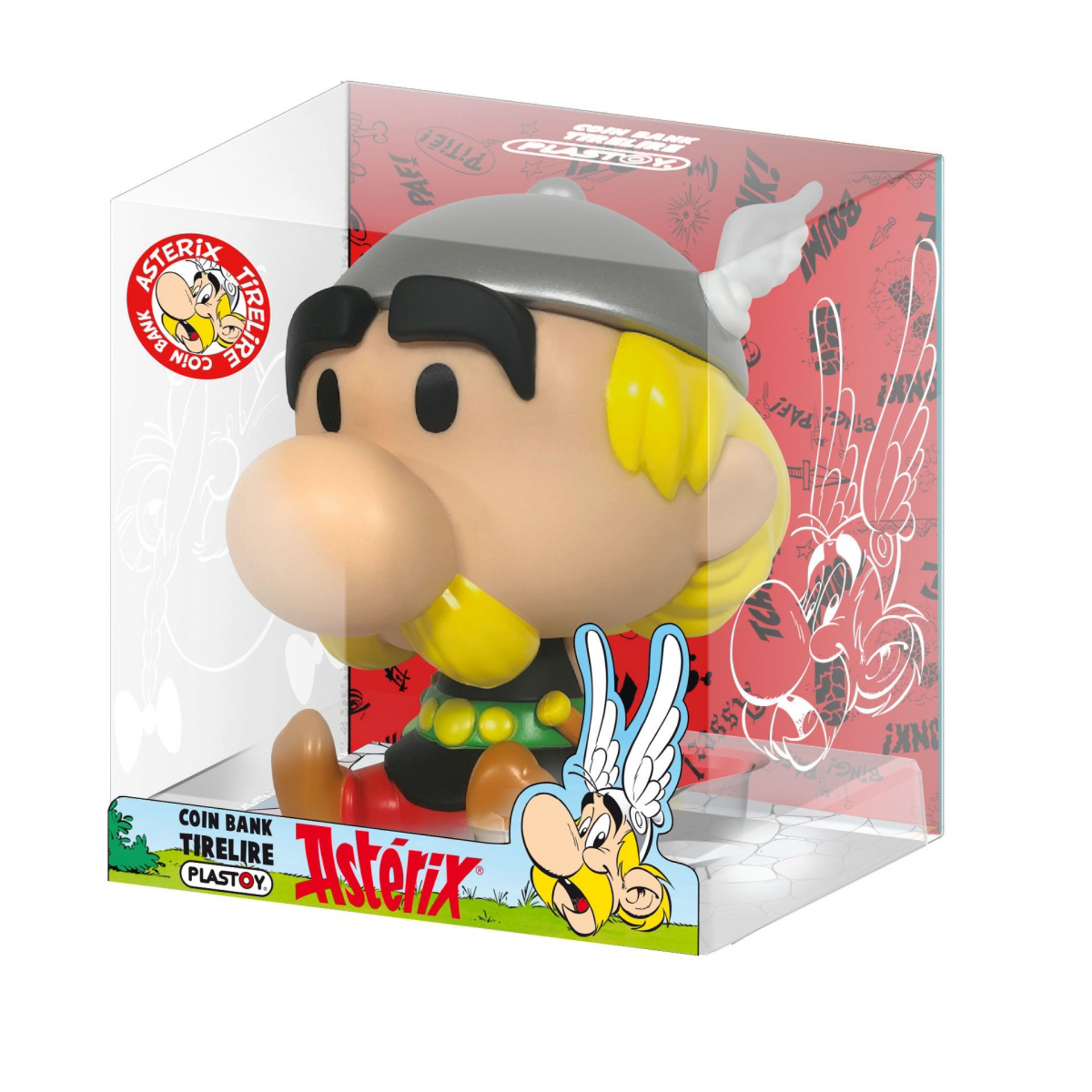 Plastoy - Asterix & Obelix Tirelire Chibi Asterix