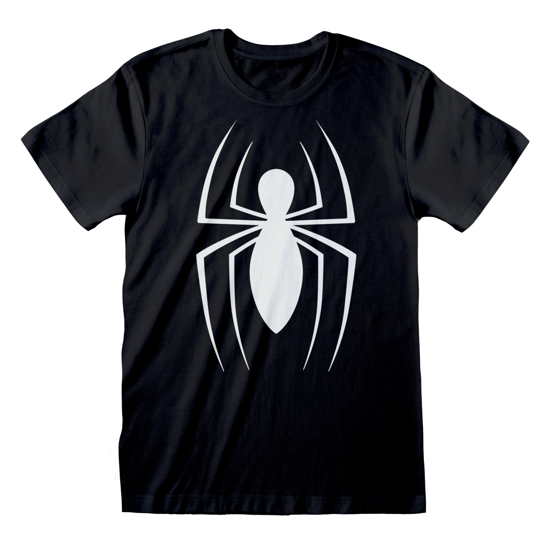 Marvel -  T-shirt unisexe Noir Logo classique de Spider-Man - XL