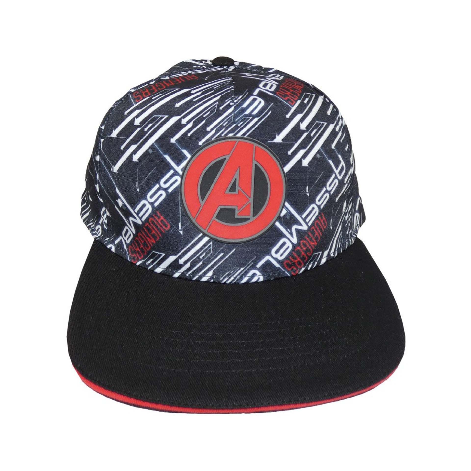 Marvel - Casquette Noire et grise Logo des Avengers