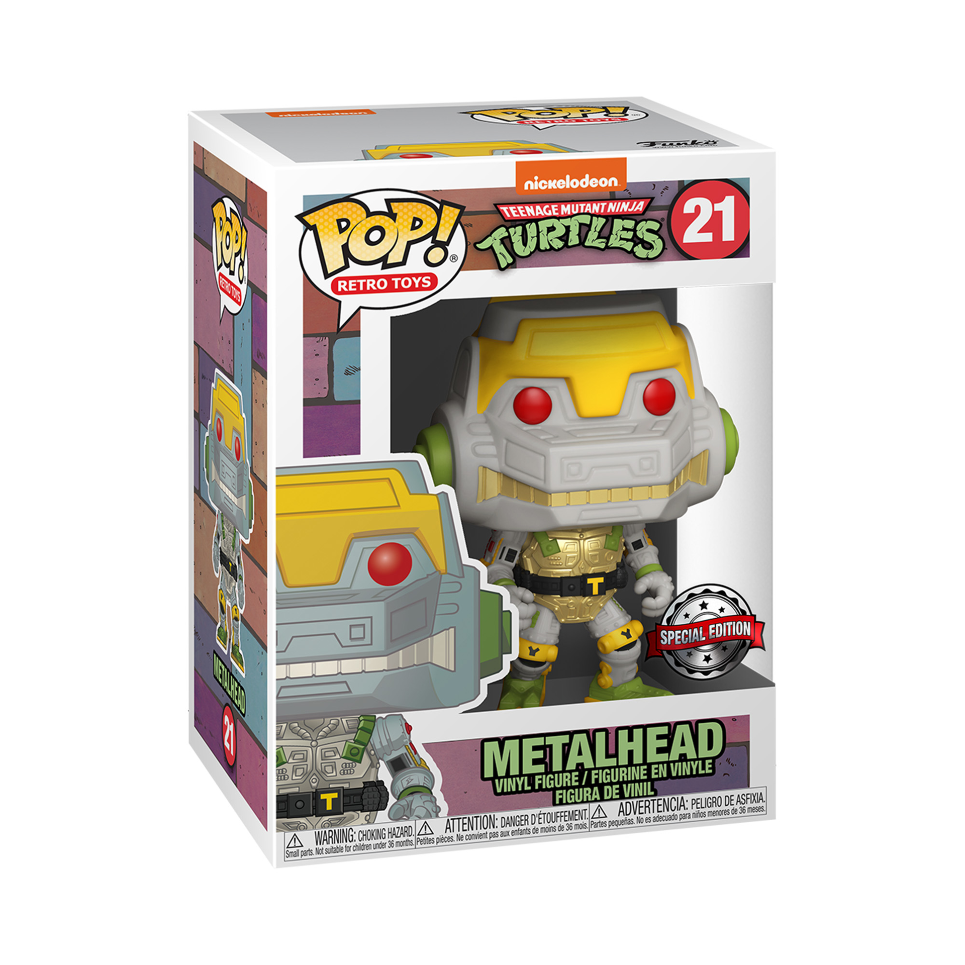 Funko Pop! Retro Toys: Teenage Mutant Ninja Turtles - Metalhead - US Exclusive ENG Merchandising