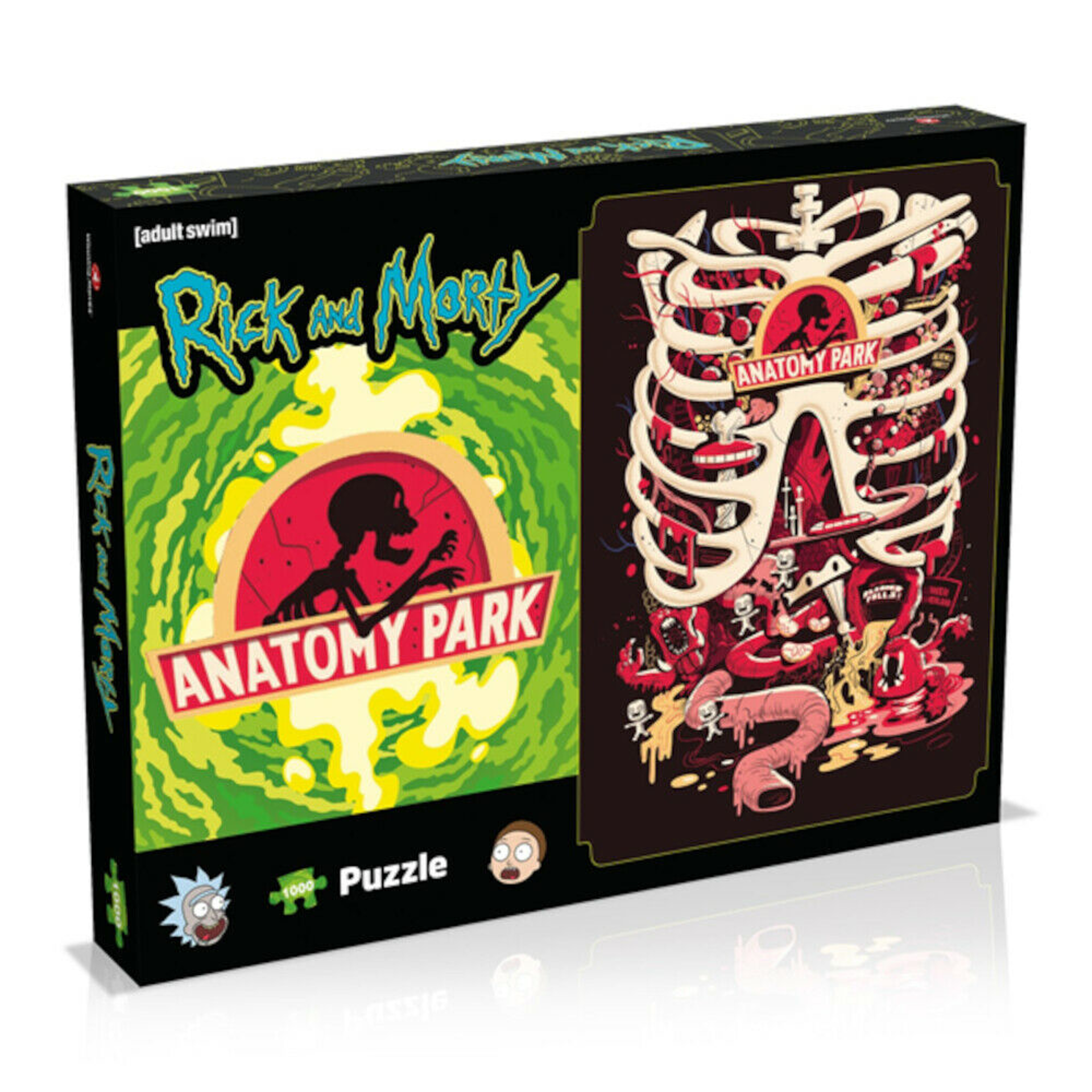 Rick & Morty - Parc Anatomique Puzzle 1000 pcs