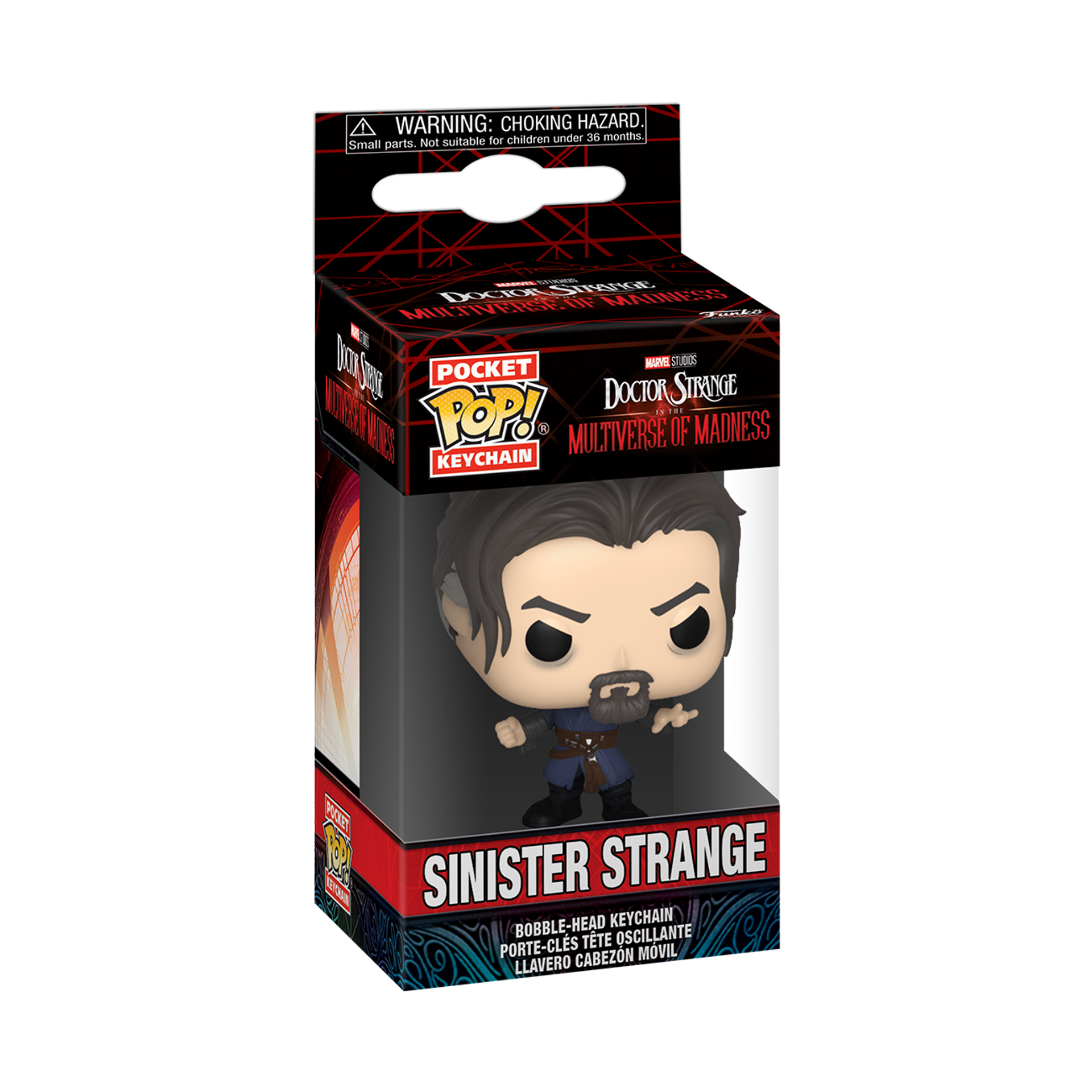 Funko Pop! Keychain: Doctor Strange in the Multiverse of Madness - Sinister Strange ENG Merchandising