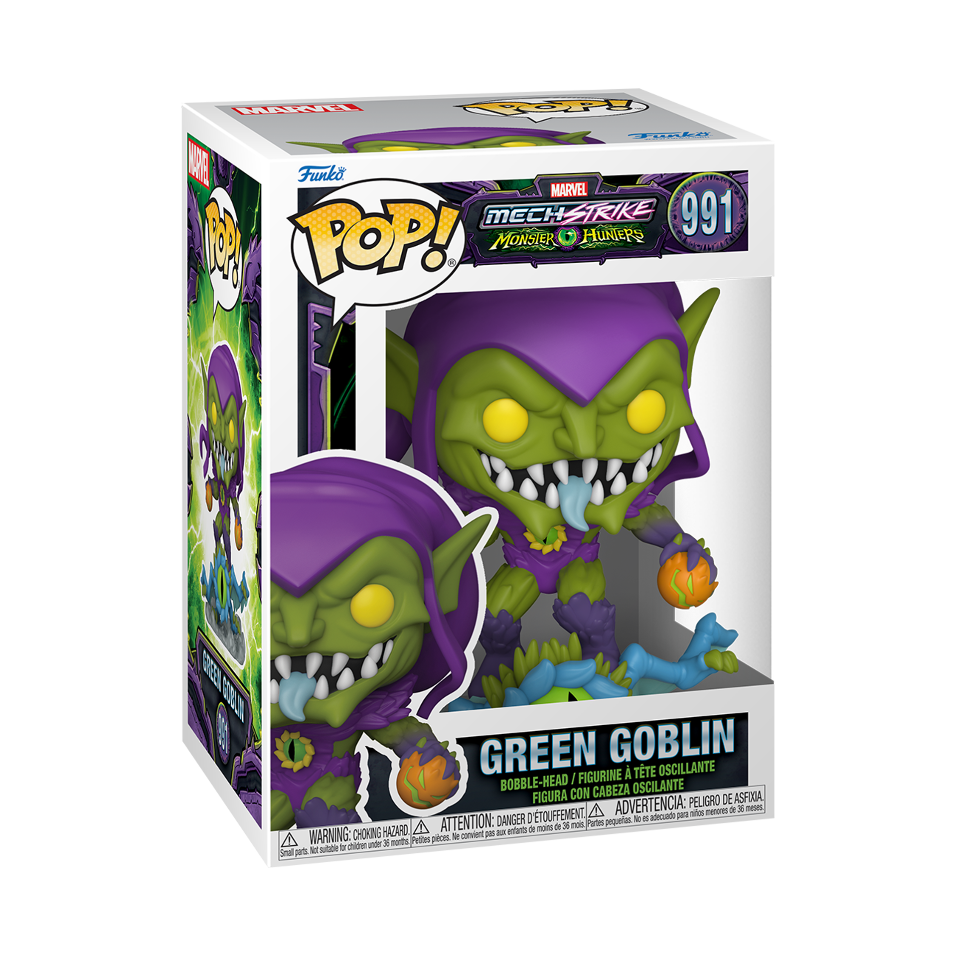 Funko Pop! Marvel Mech Strike: Monster Hunters - Green Goblin ENG Merchandising