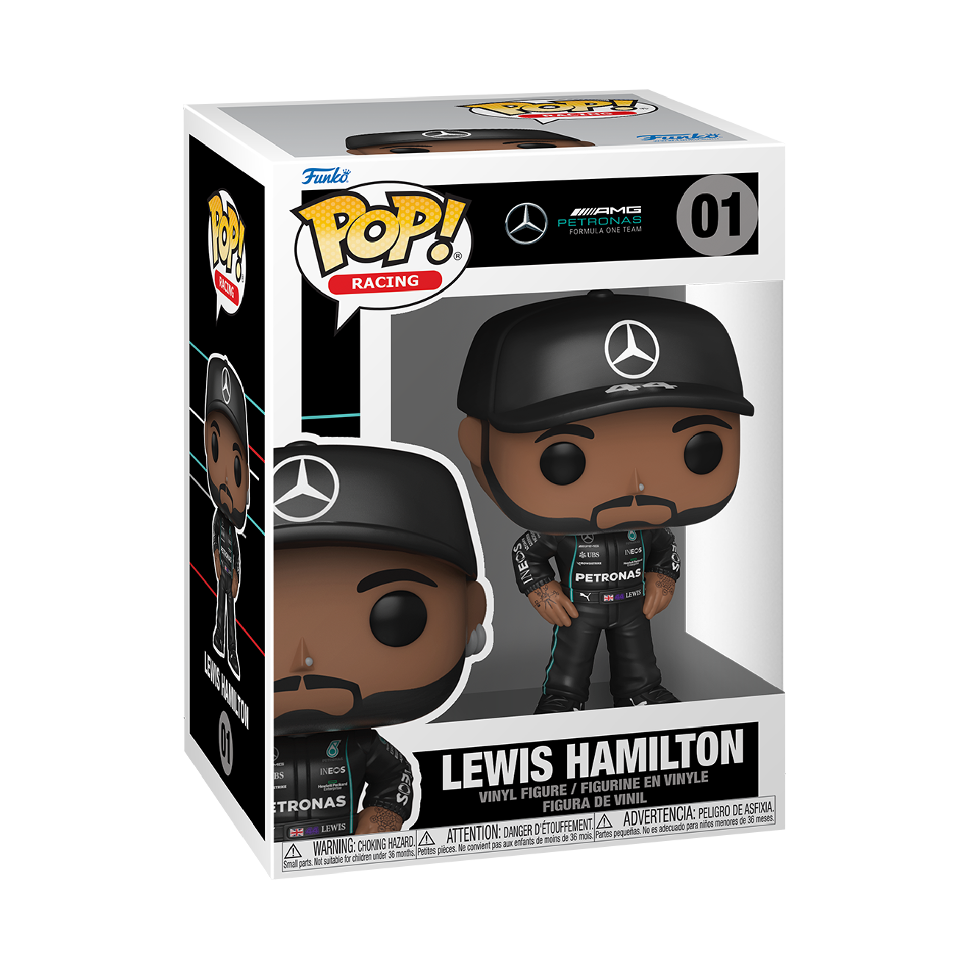 Funko Pop! Racing: Mercedes-AMG Petronas Formula One Team - Lewis Hamilton