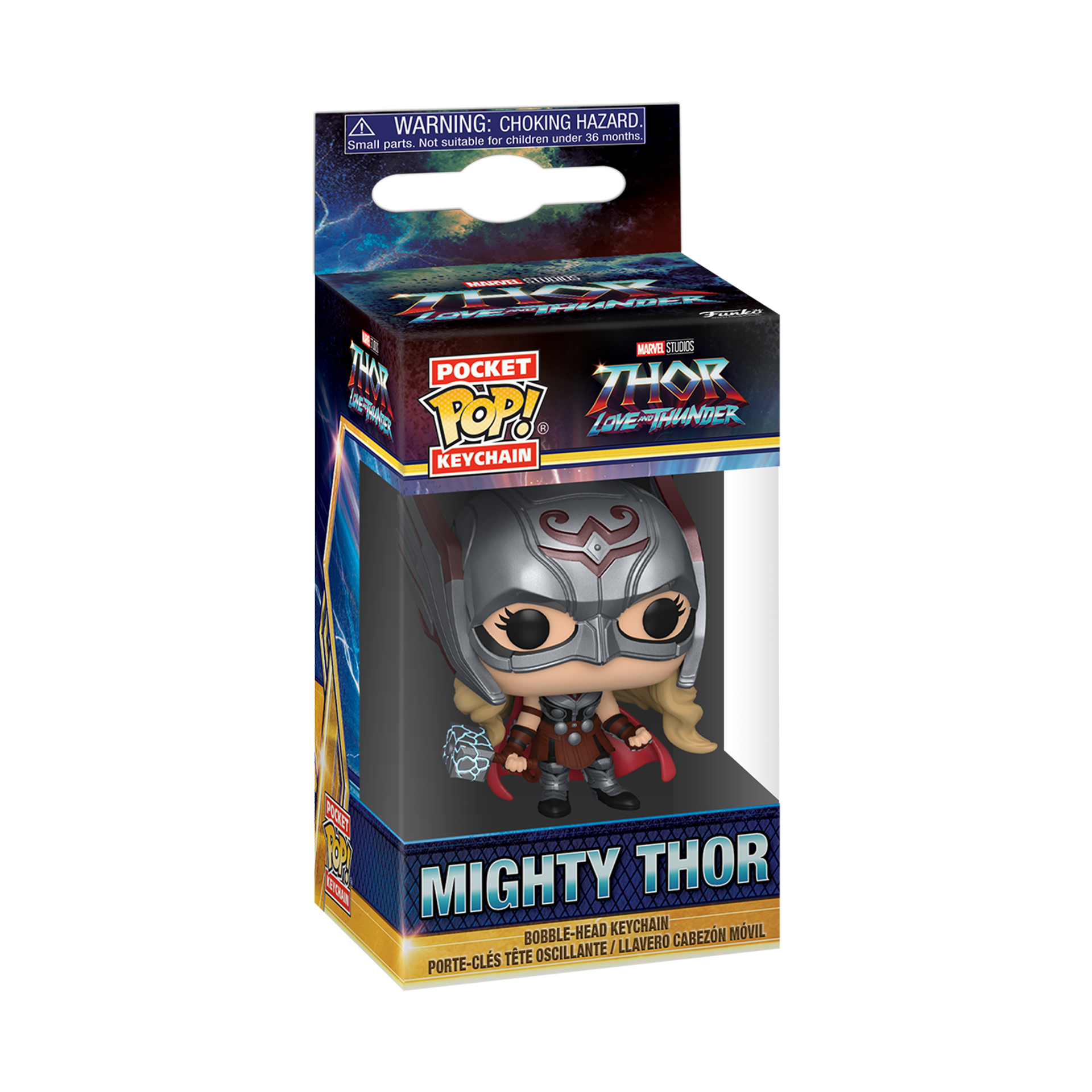 Funko Pocket Pop! Keychain: Thor: Love and Thunder - Mighty Thor ENG Merchandising