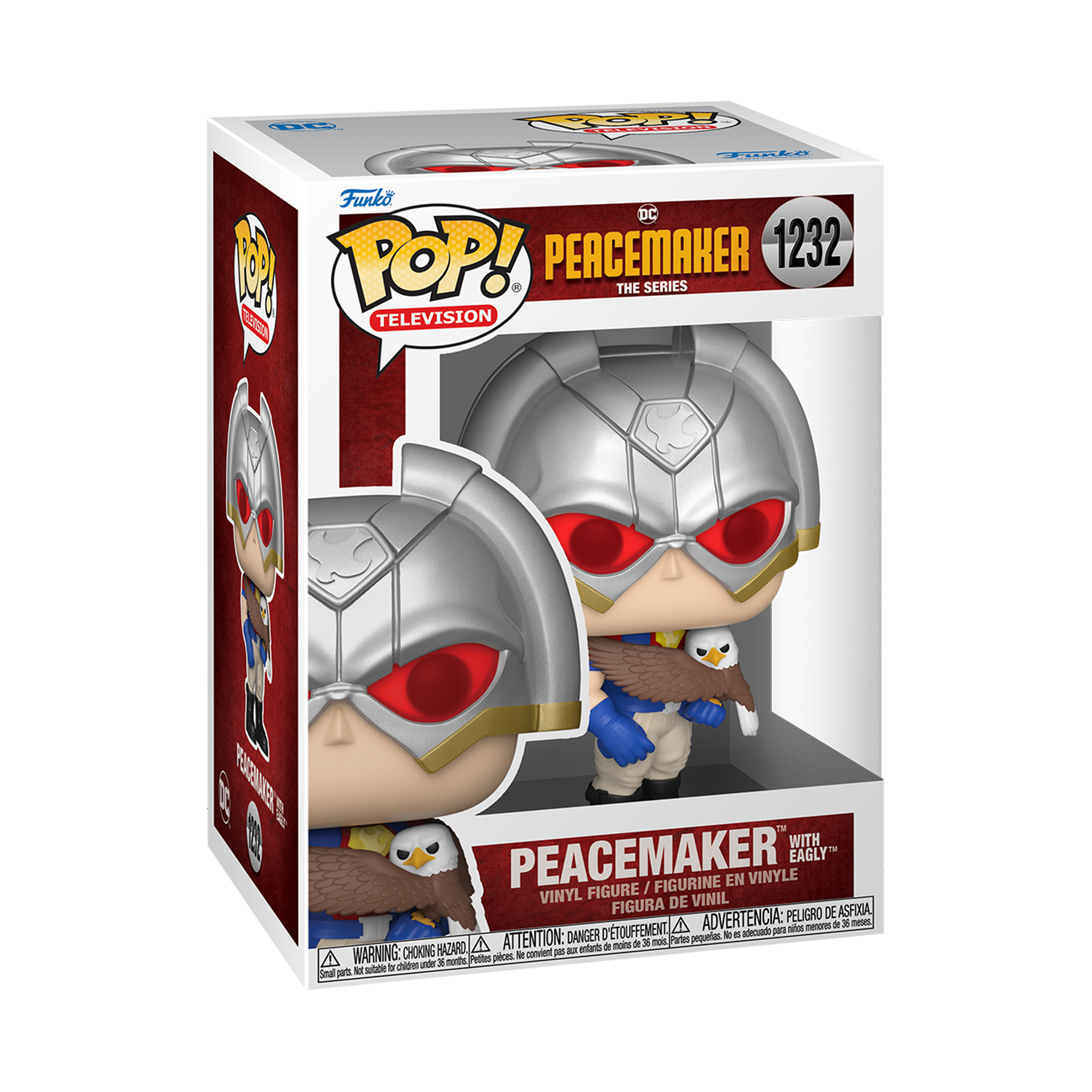 Funko Pop! TV: Peacemaker: The Series - Peacemaker with Eagly ENG Merchandising